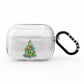 Sparkling Christmas Tree AirPods Pro Glitter Case