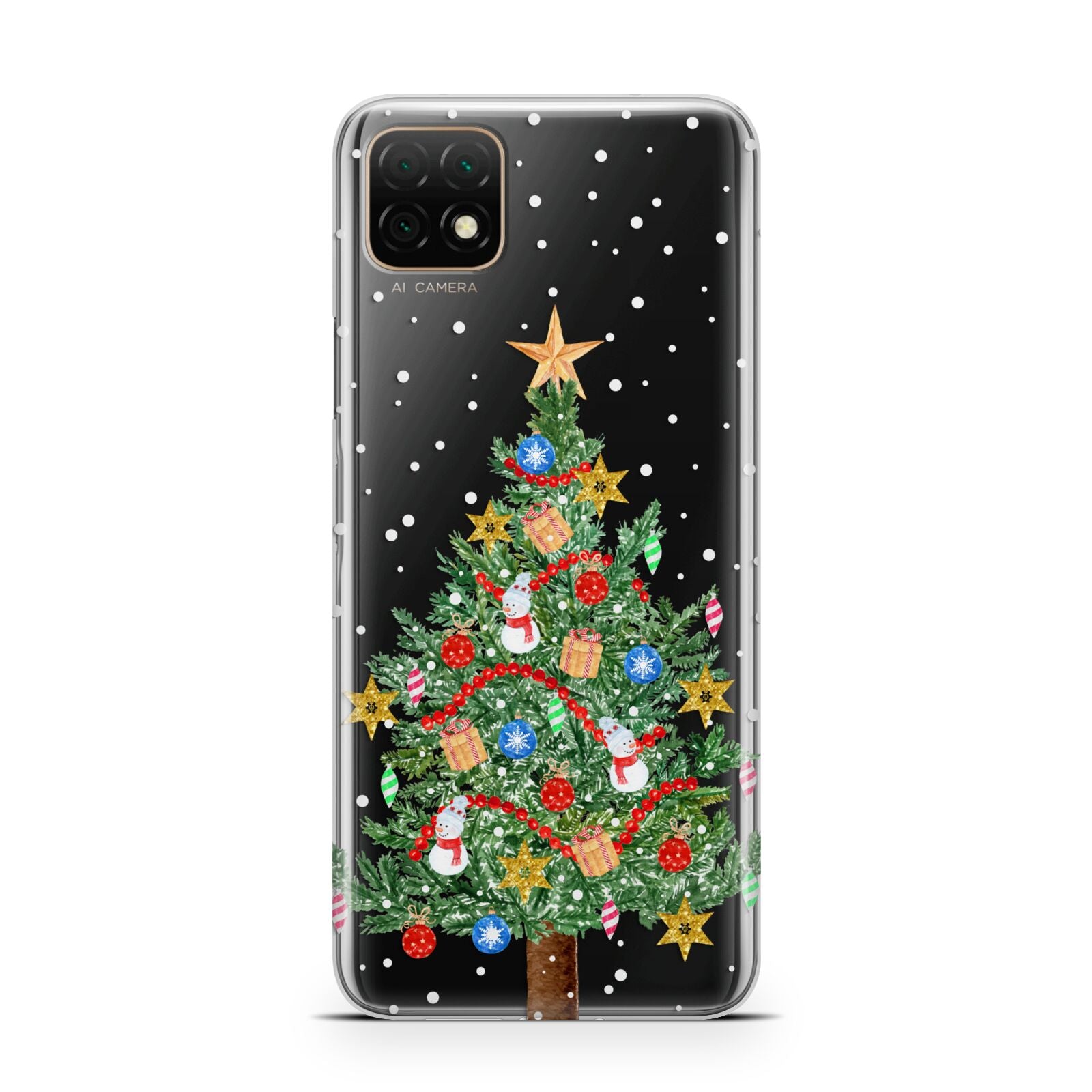 Sparkling Christmas Tree Huawei Enjoy 20 Phone Case