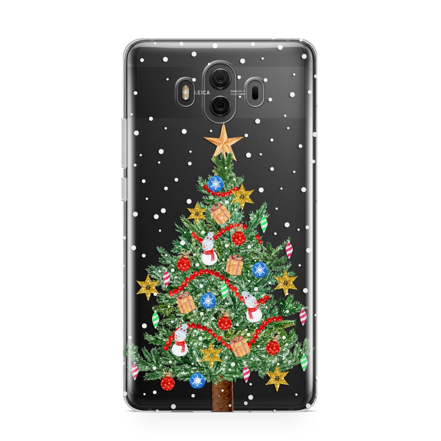 Sparkling Christmas Tree Huawei Mate 10 Protective Phone Case