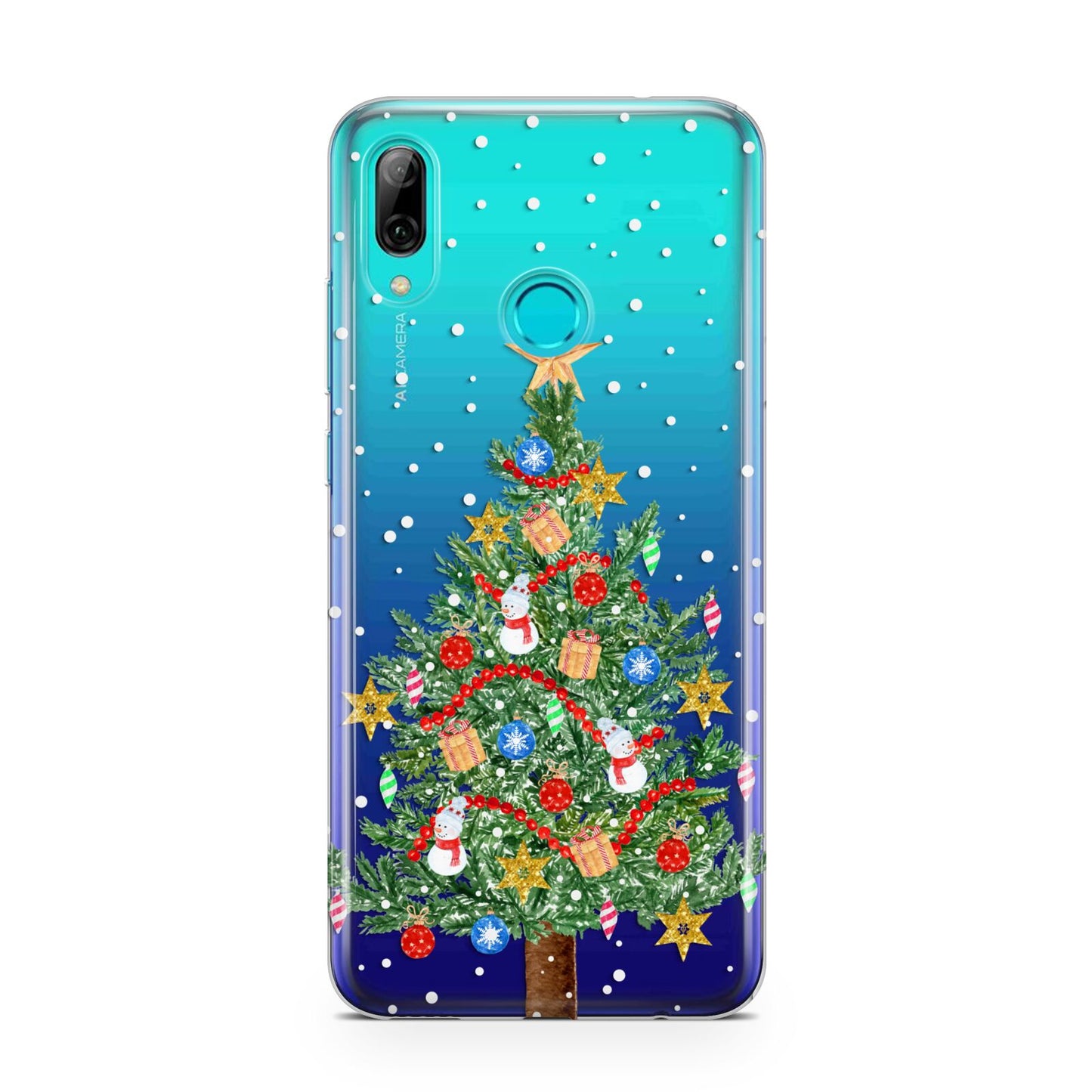 Sparkling Christmas Tree Huawei P Smart 2019 Case