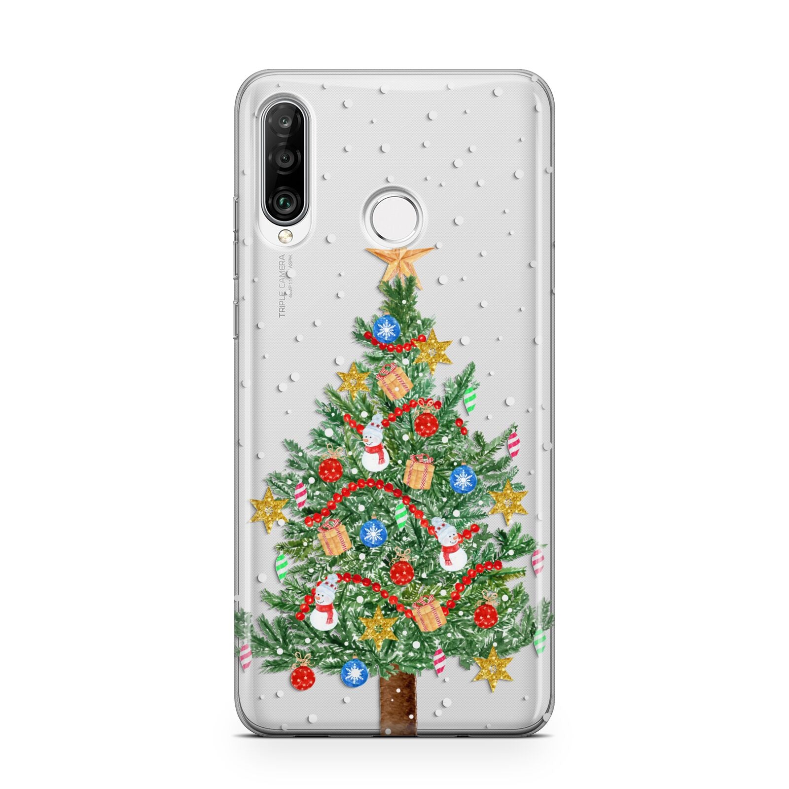 Sparkling Christmas Tree Huawei P30 Lite Phone Case