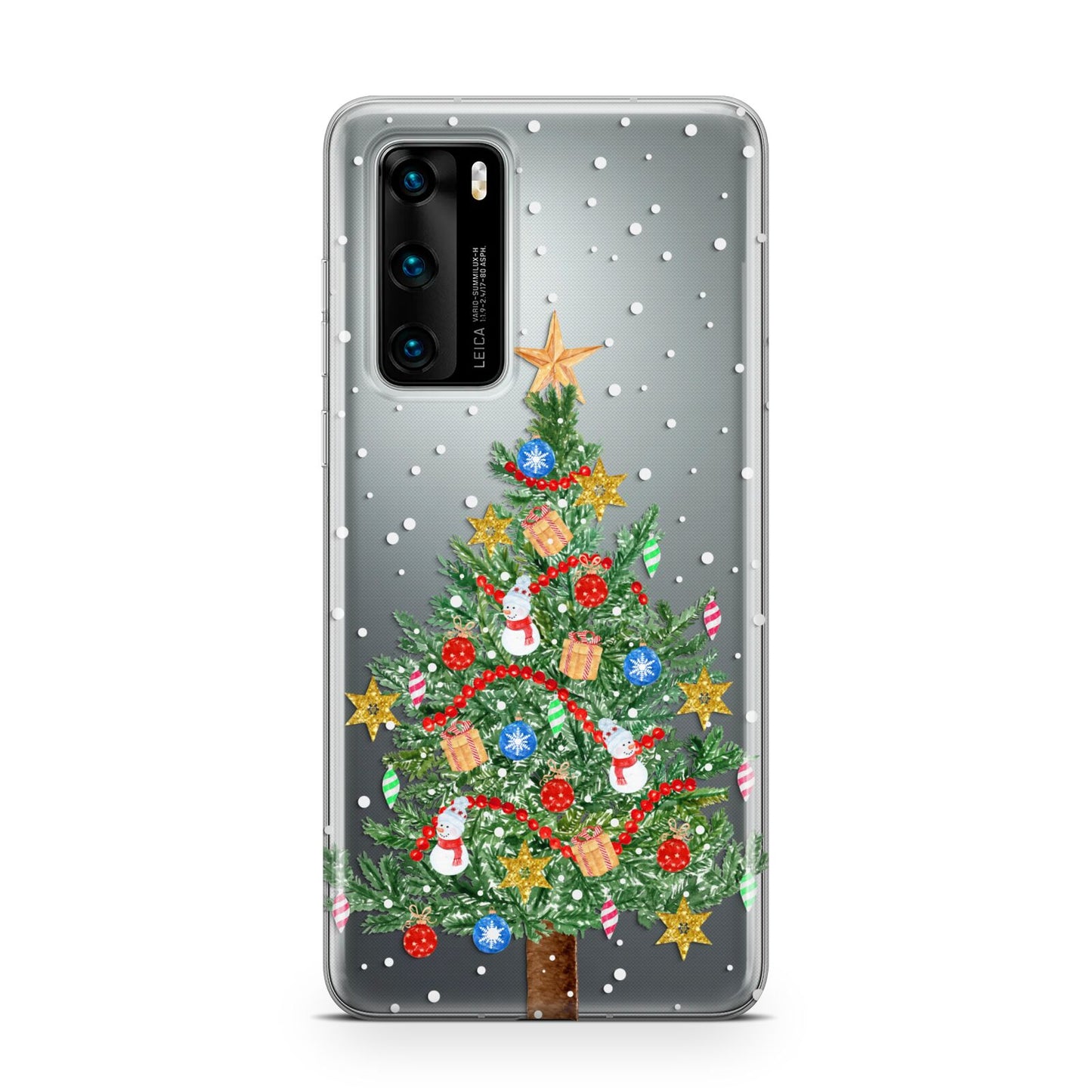 Sparkling Christmas Tree Huawei P40 Phone Case