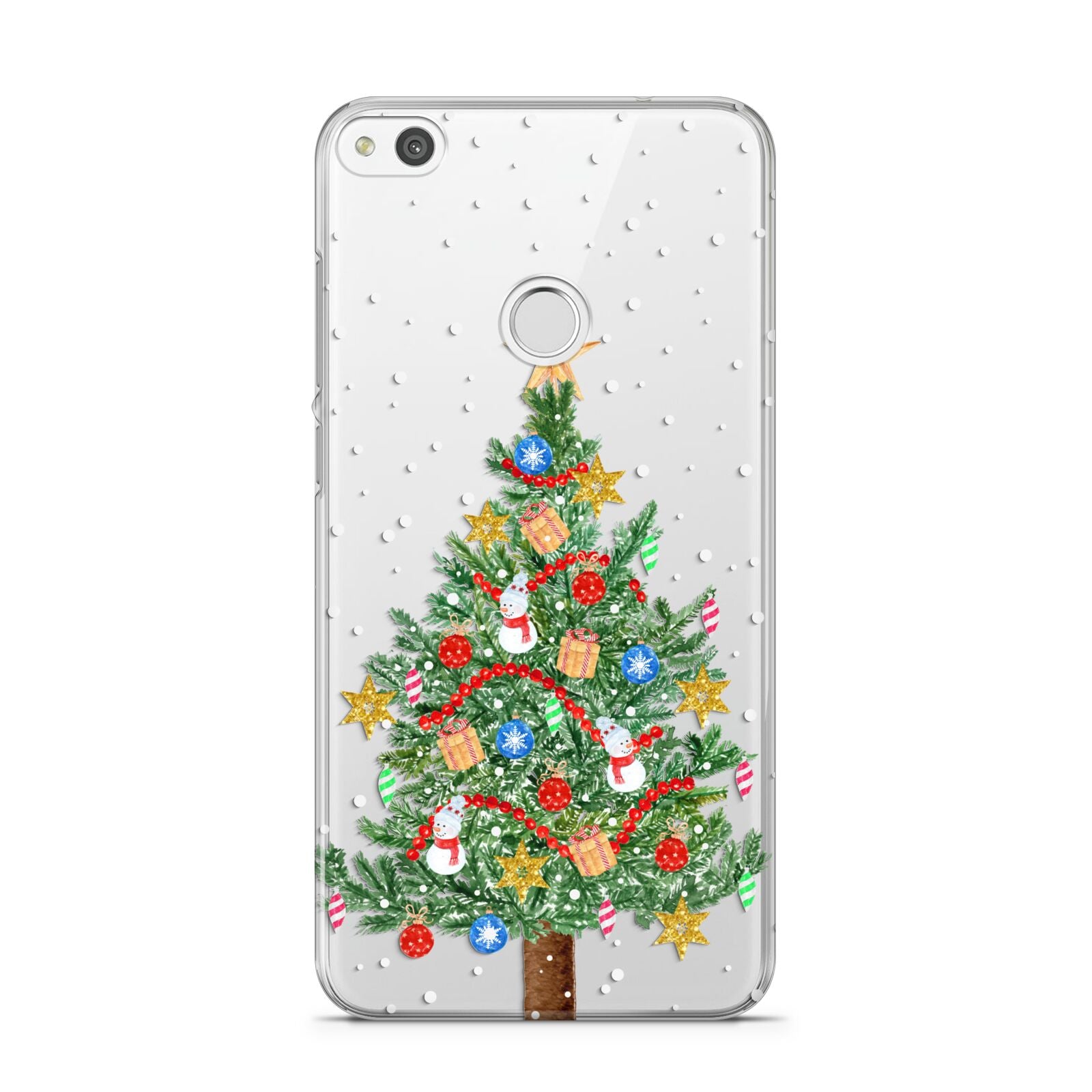 Sparkling Christmas Tree Huawei P8 Lite Case