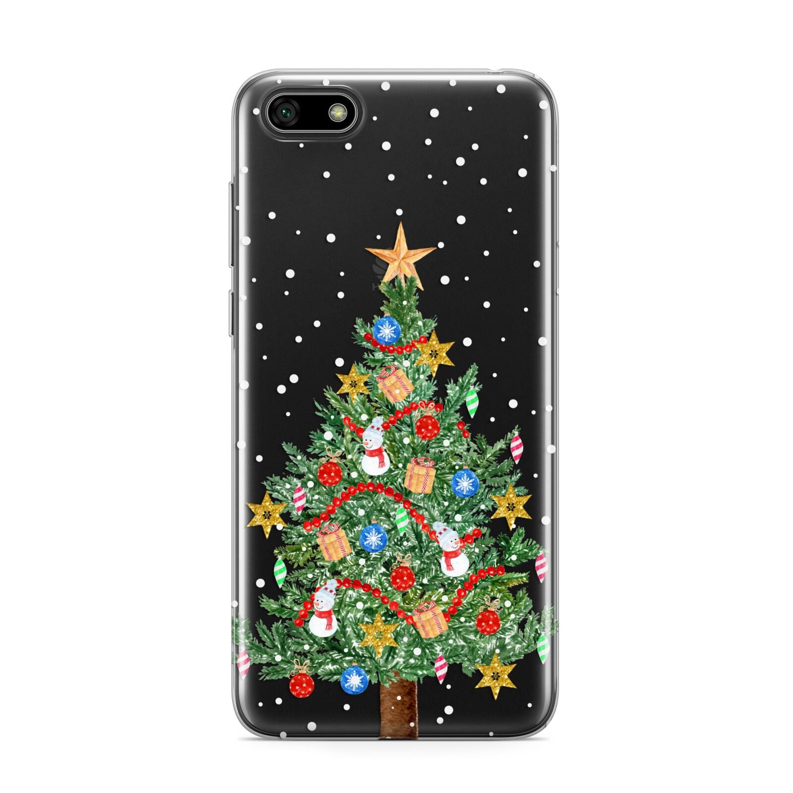 Sparkling Christmas Tree Huawei Y5 Prime 2018 Phone Case