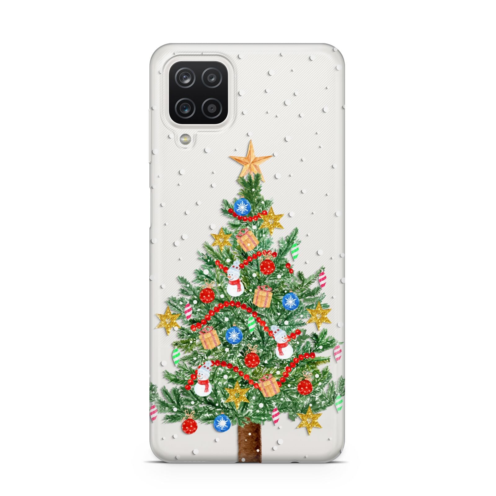 Sparkling Christmas Tree Samsung A12 Case