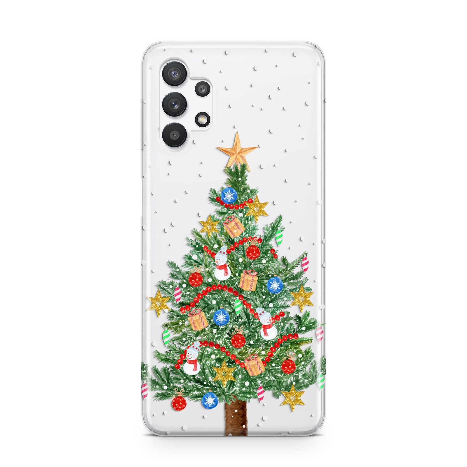 Sparkling Christmas Tree Samsung A32 5G Case