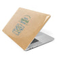 Special Christmas Delivery Personalised Apple MacBook Case Side View