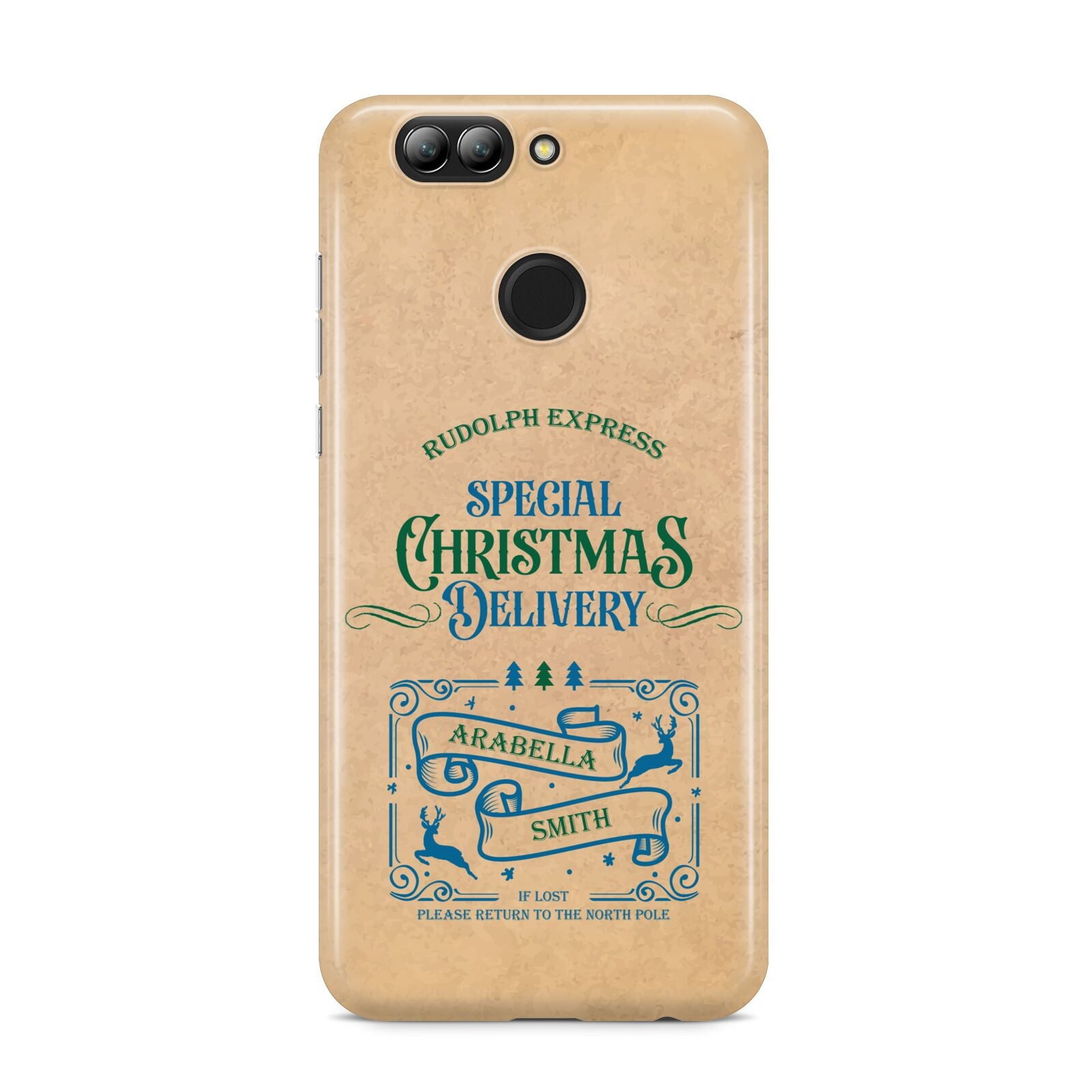 Special Christmas Delivery Personalised Huawei Nova 2s Phone Case