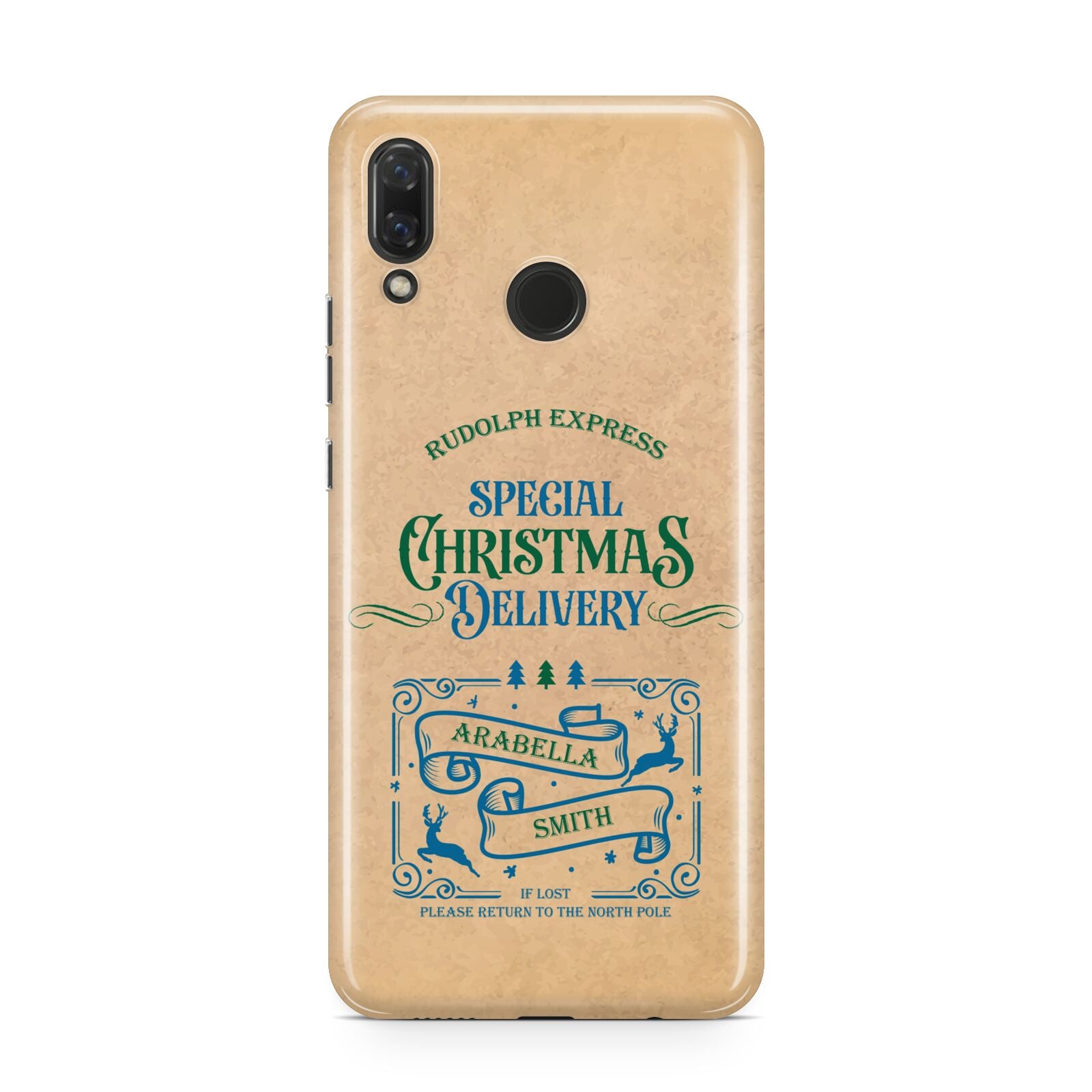 Special Christmas Delivery Personalised Huawei Nova 3 Phone Case