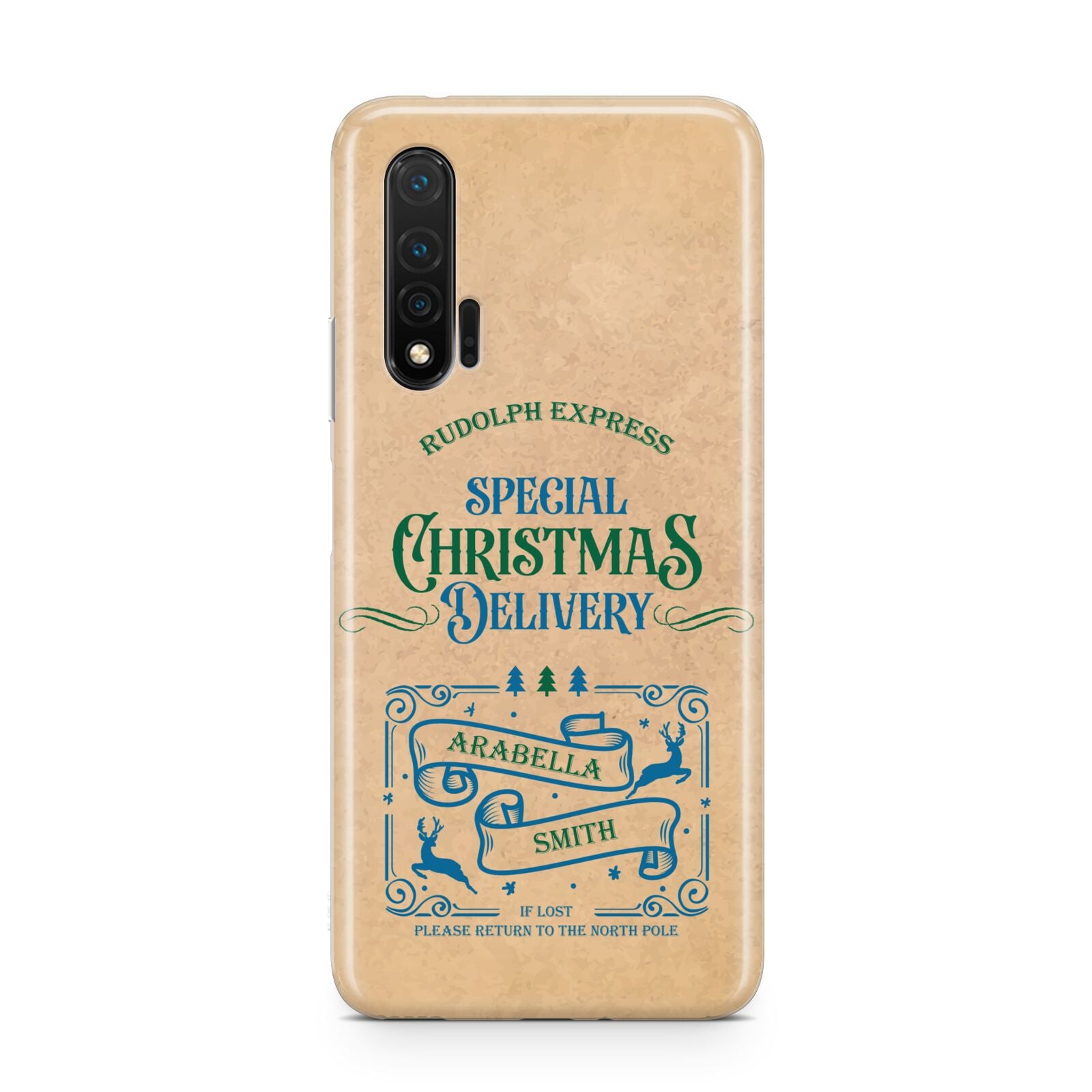 Special Christmas Delivery Personalised Huawei Nova 6 Phone Case