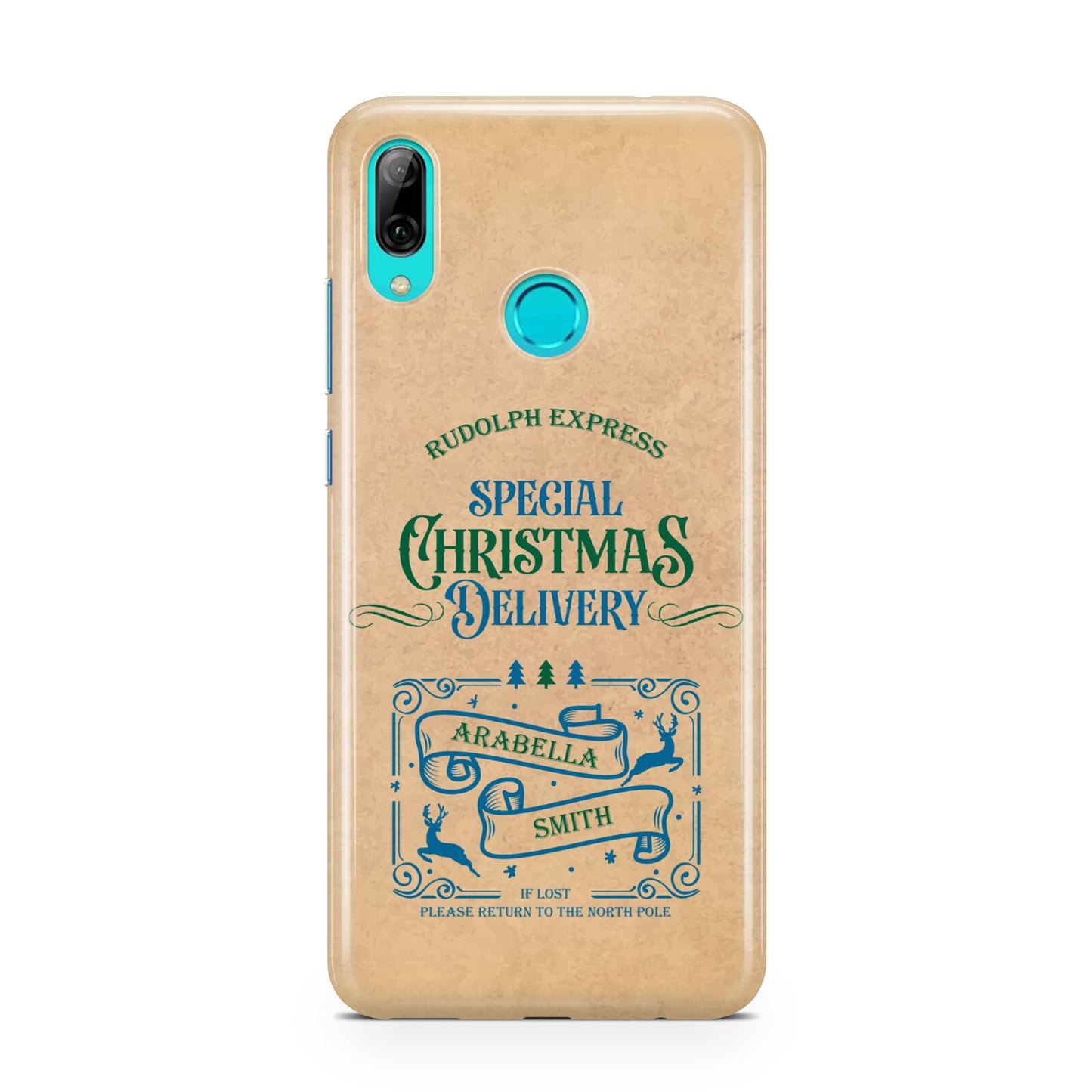 Special Christmas Delivery Personalised Huawei P Smart 2019 Case