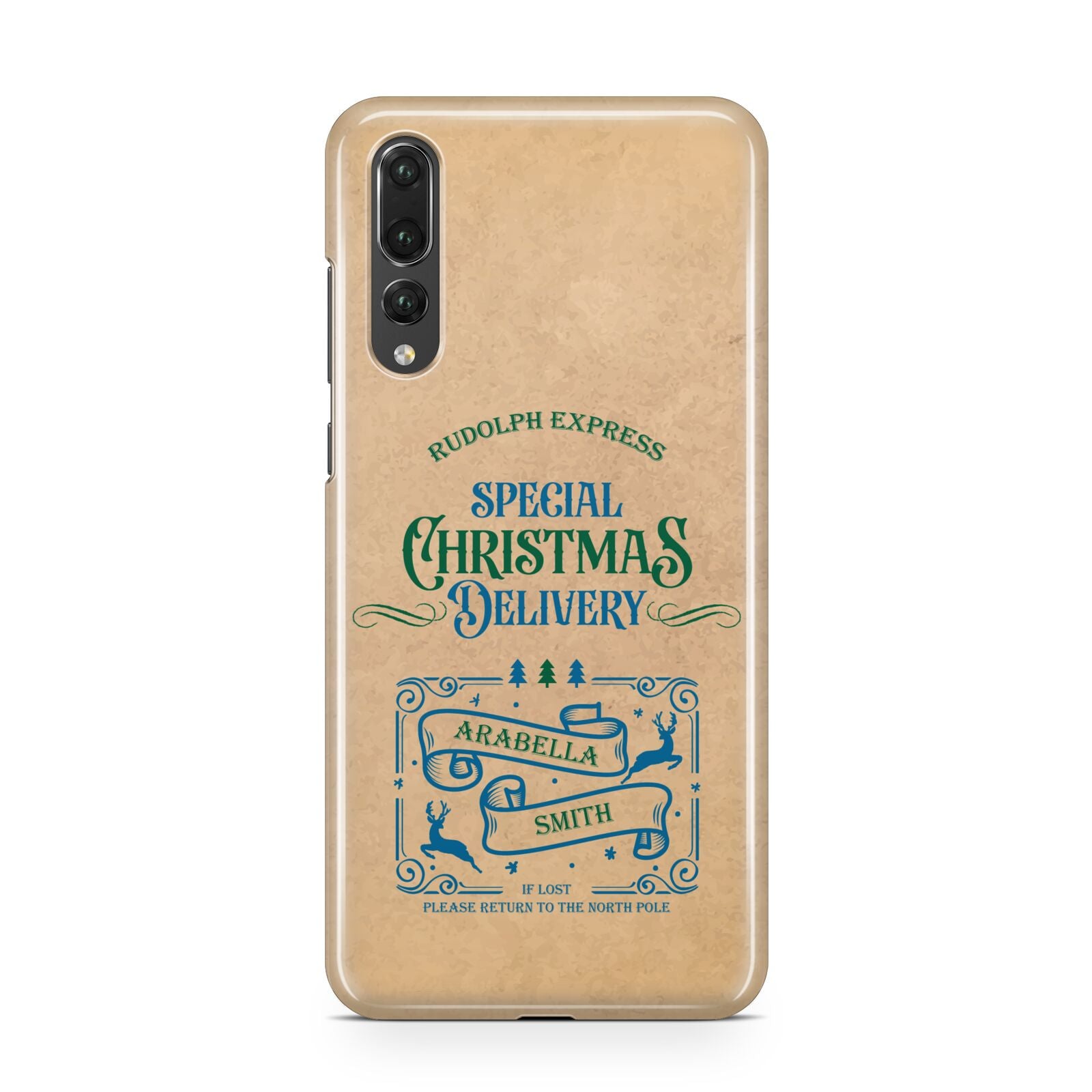 Special Christmas Delivery Personalised Huawei P20 Pro Phone Case