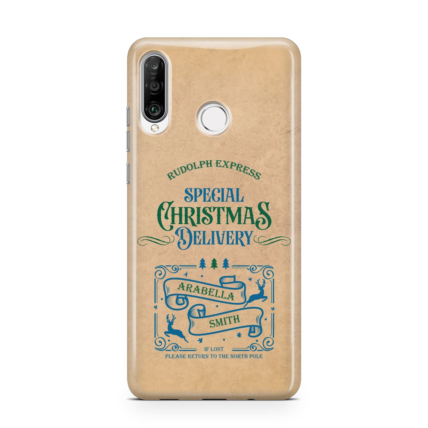 Special Christmas Delivery Personalised Huawei P30 Lite Phone Case