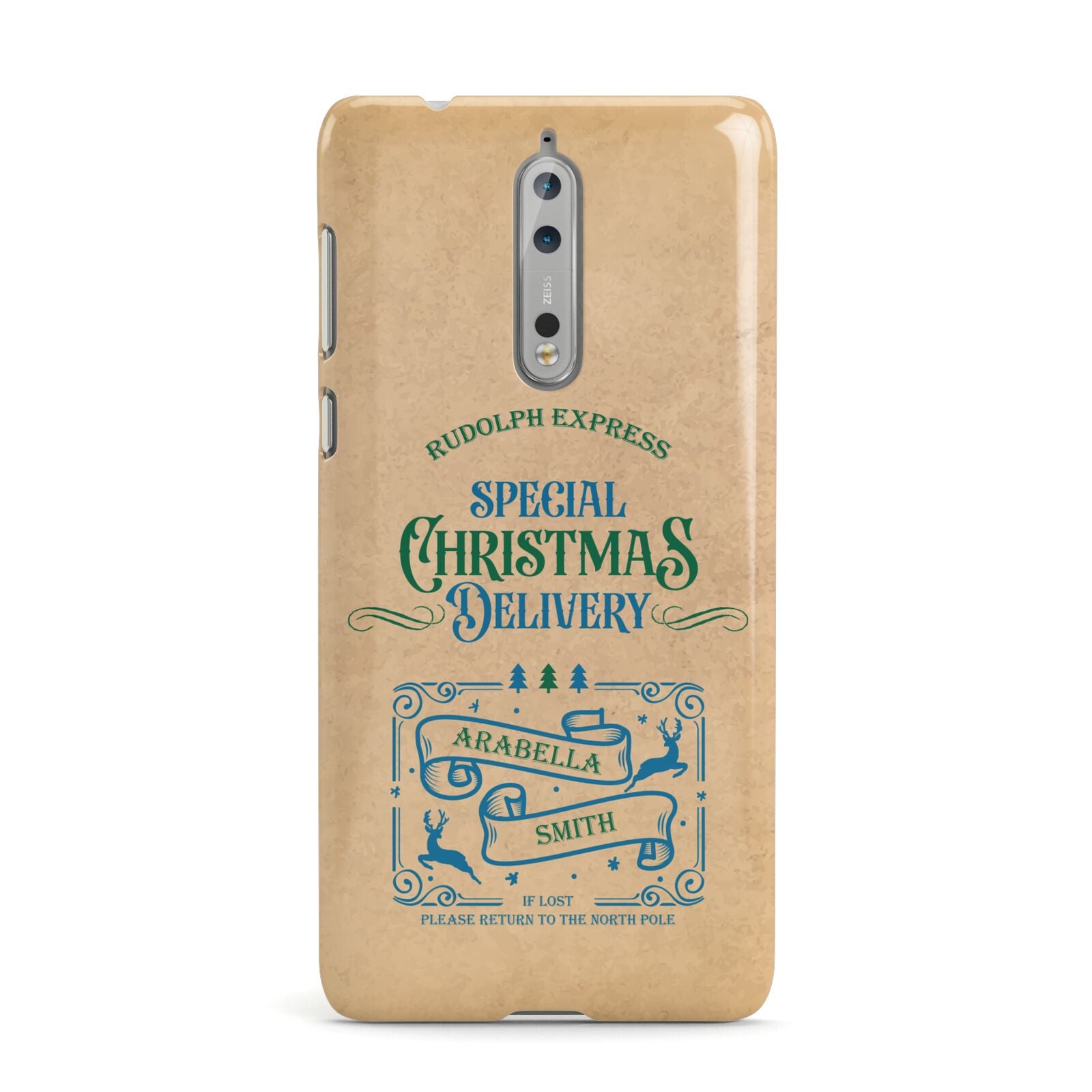 Special Christmas Delivery Personalised Nokia Case