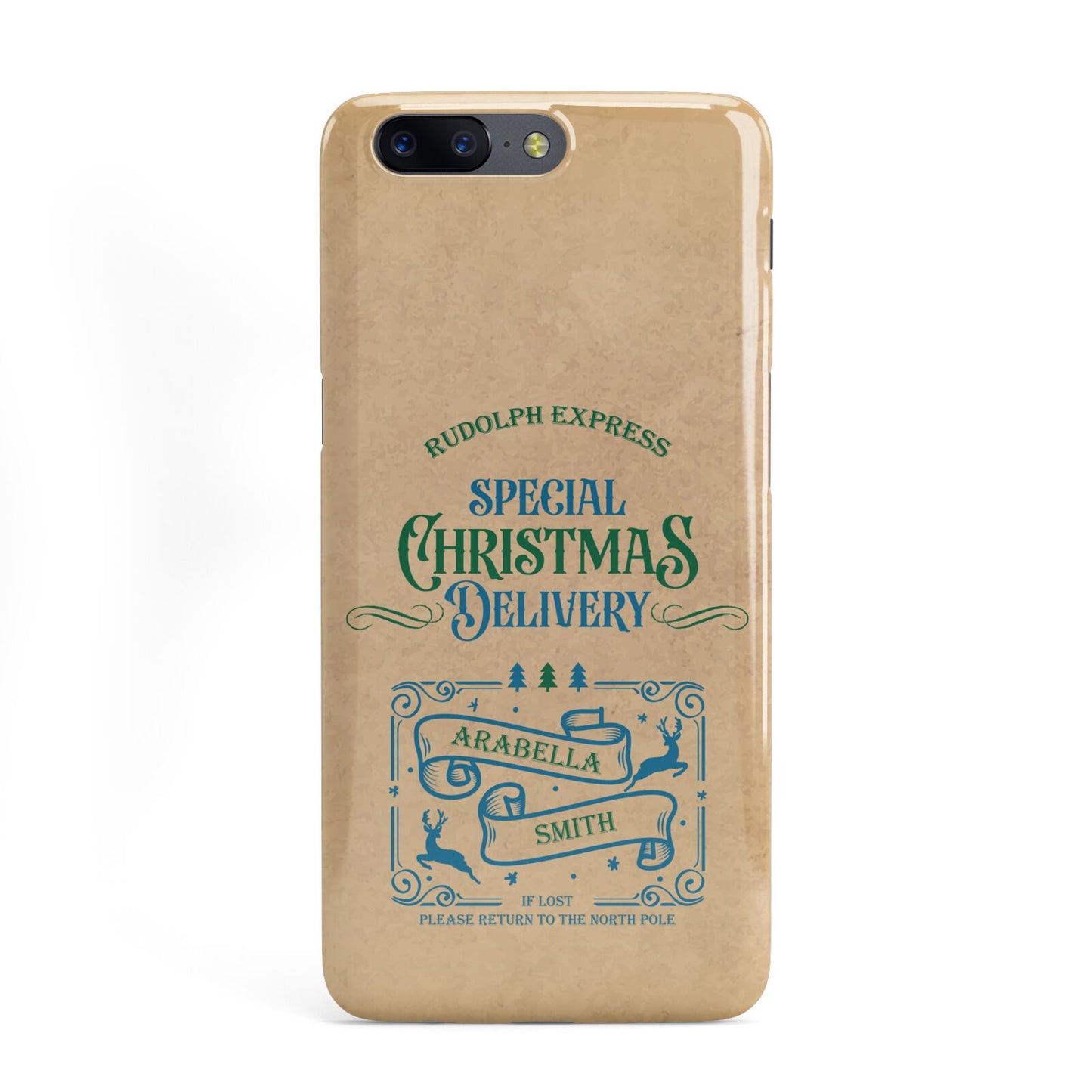 Special Christmas Delivery Personalised OnePlus Case