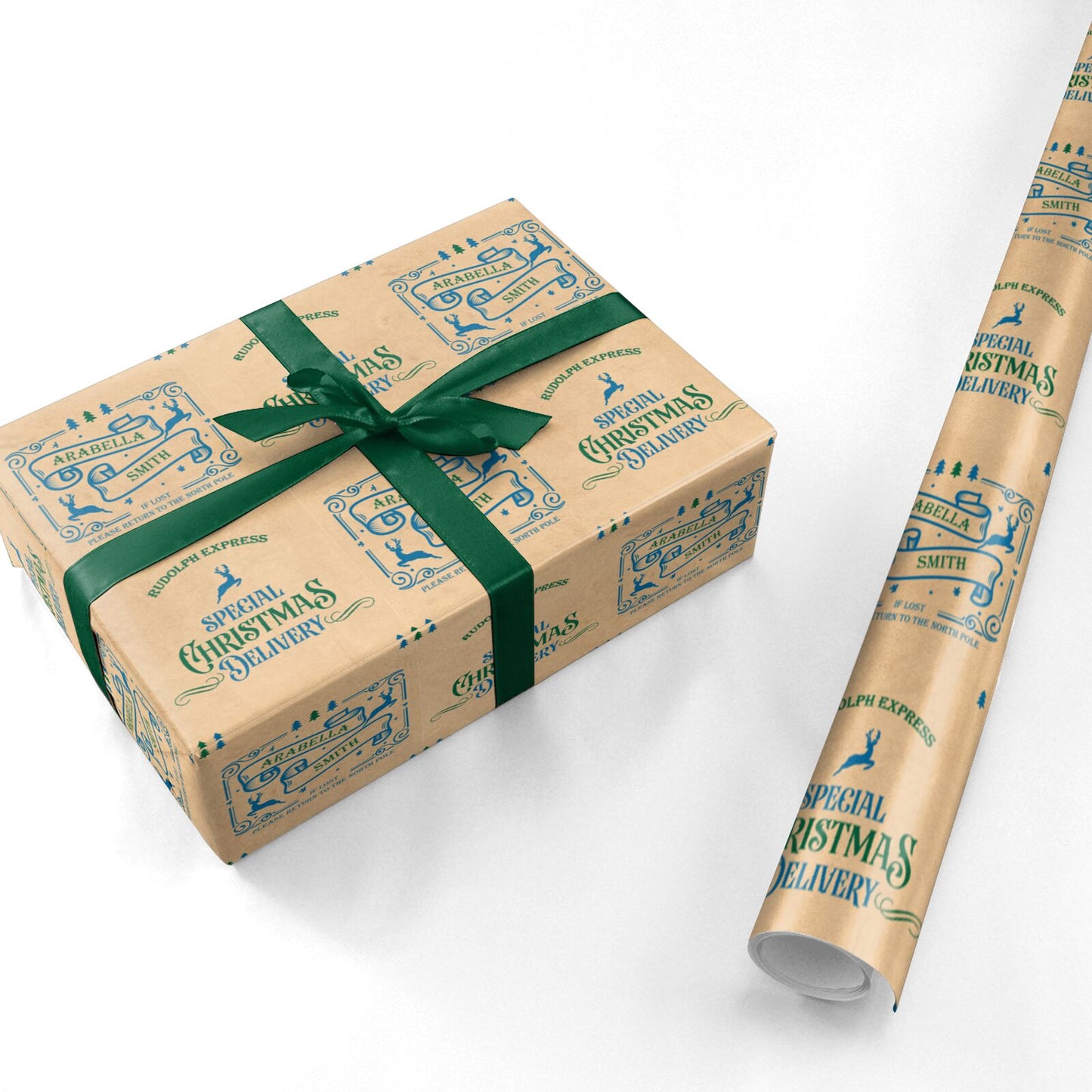 Special Christmas Delivery Personalised Personalised Wrapping Paper