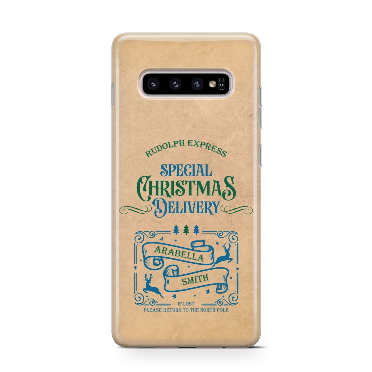 Special Christmas Delivery Personalised Protective Samsung Galaxy Case