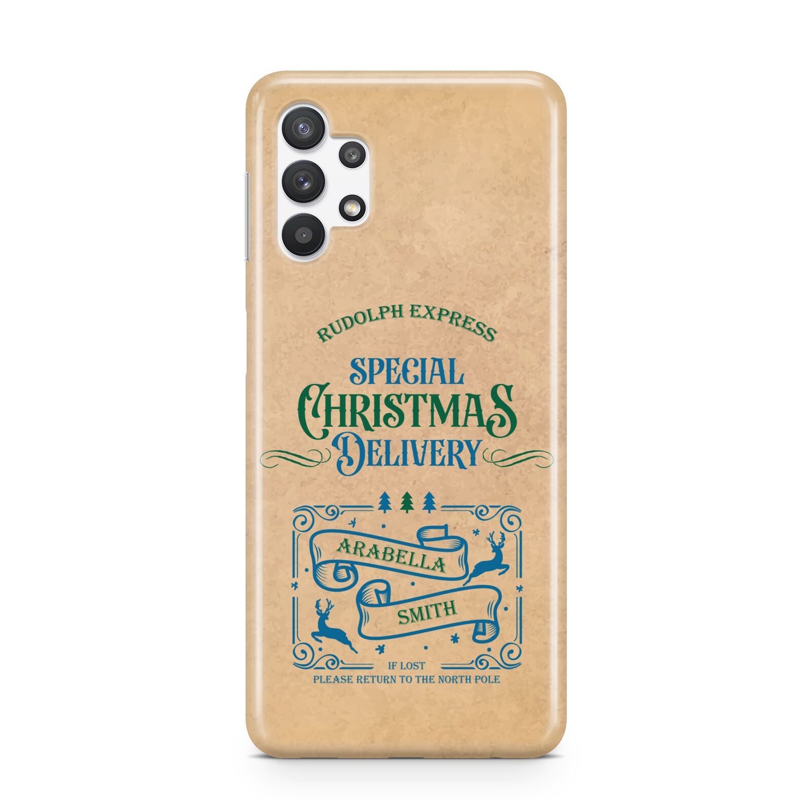 Special Christmas Delivery Personalised Samsung A32 5G Case