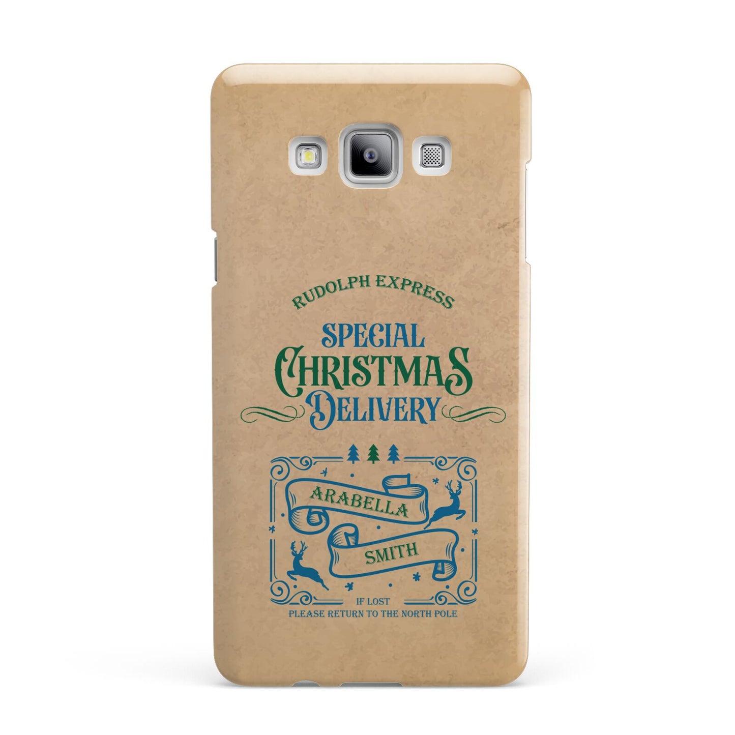 Special Christmas Delivery Personalised Samsung Galaxy A7 2015 Case