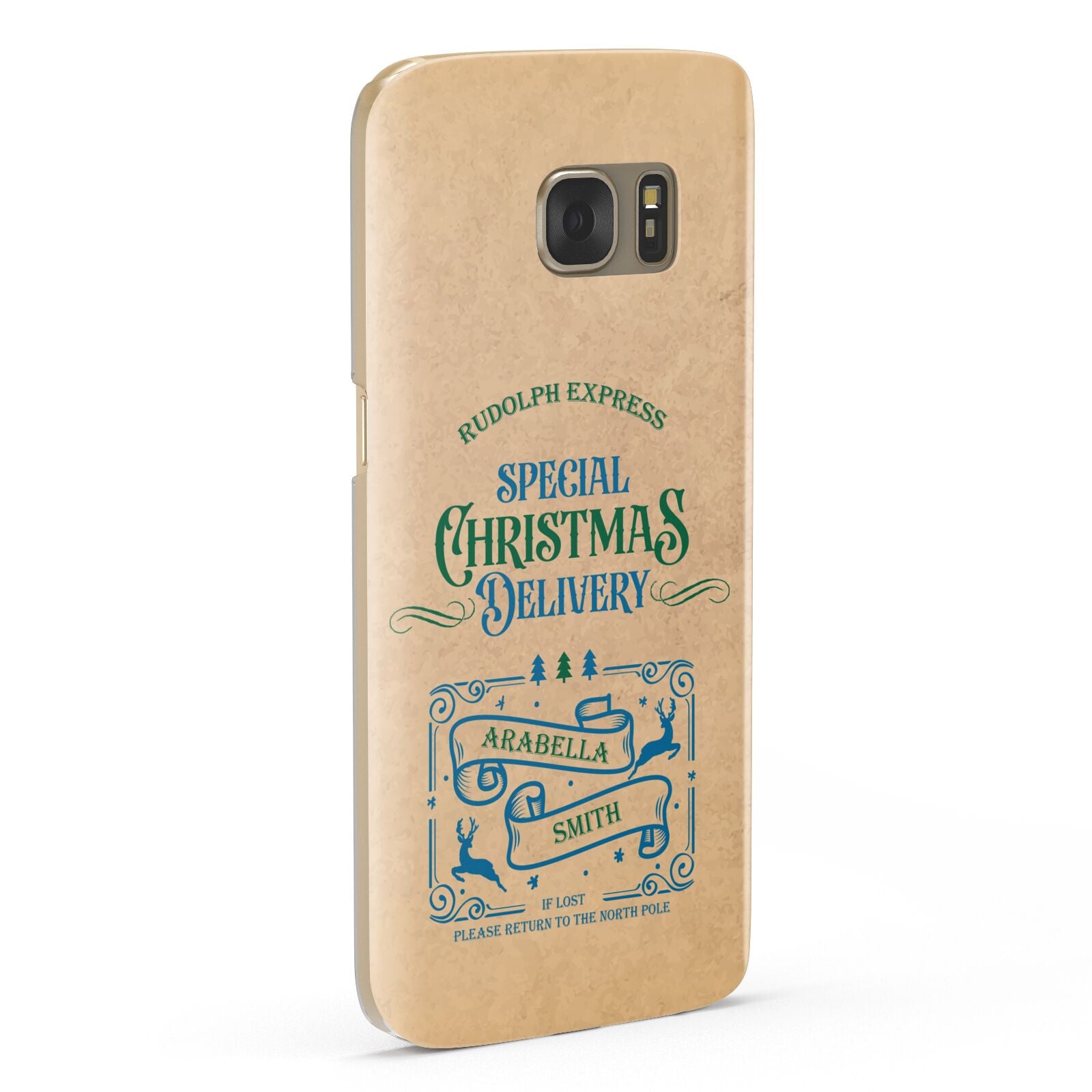 Special Christmas Delivery Personalised Samsung Galaxy Case Fourty Five Degrees