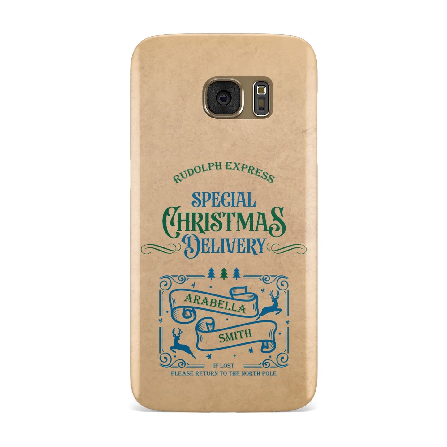 Special Christmas Delivery Personalised Samsung Galaxy Case