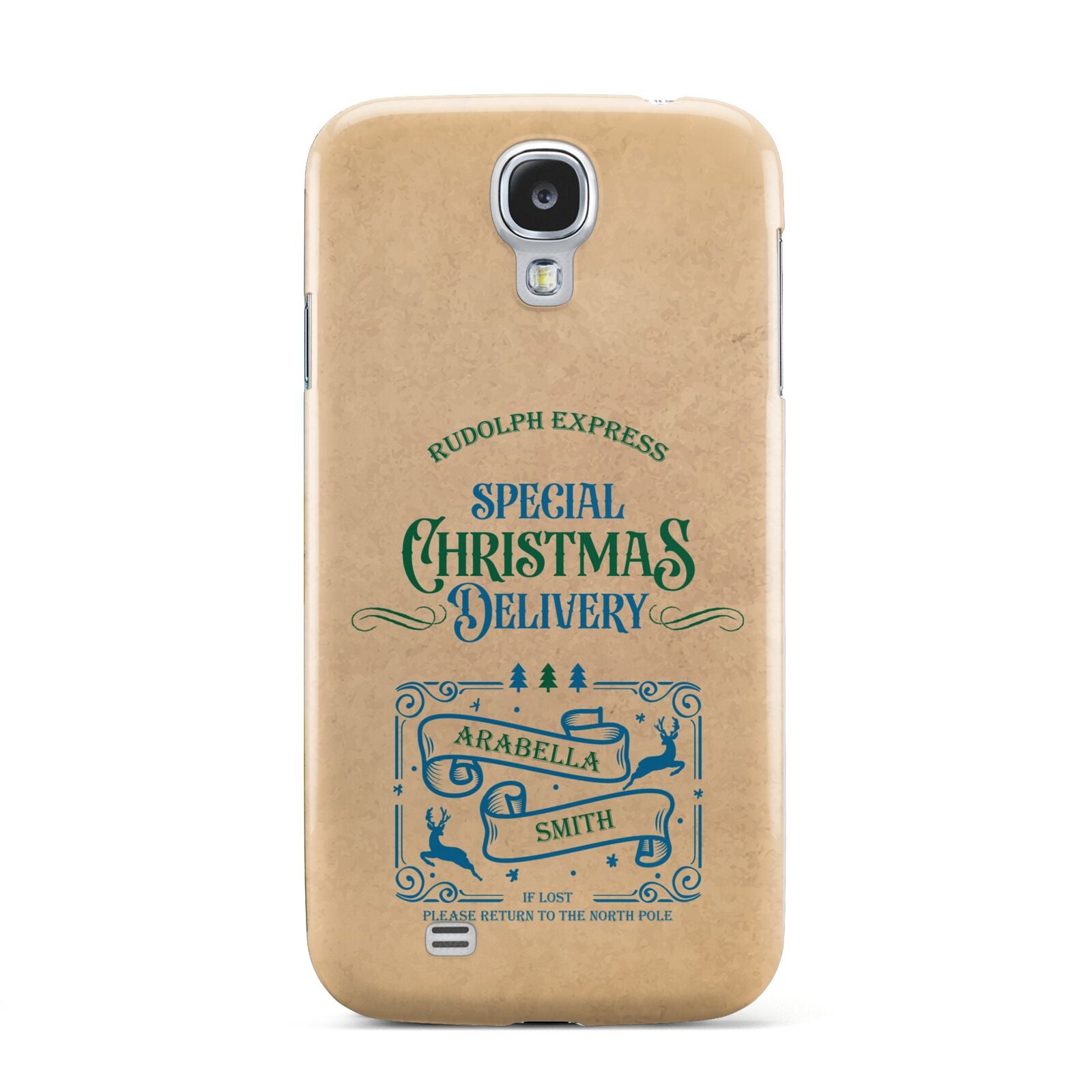 Special Christmas Delivery Personalised Samsung Galaxy S4 Case