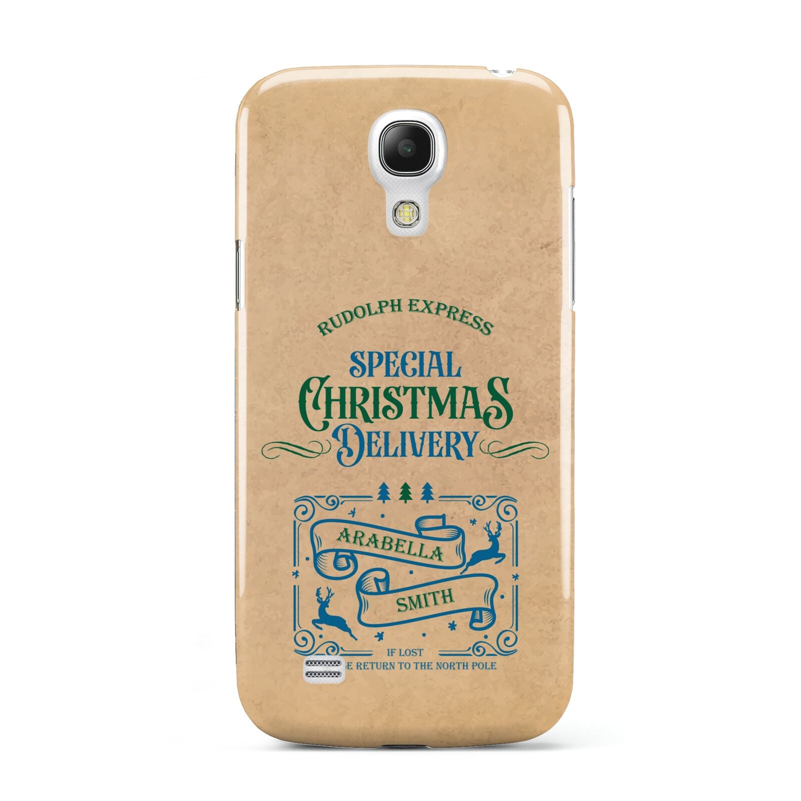 Special Christmas Delivery Personalised Samsung Galaxy S4 Mini Case