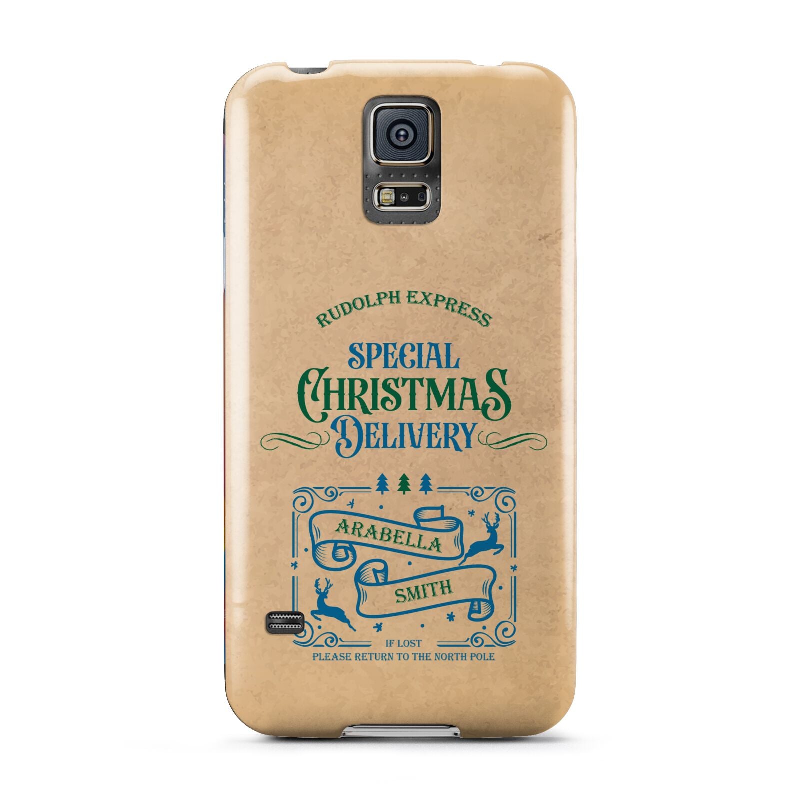 Special Christmas Delivery Personalised Samsung Galaxy S5 Case