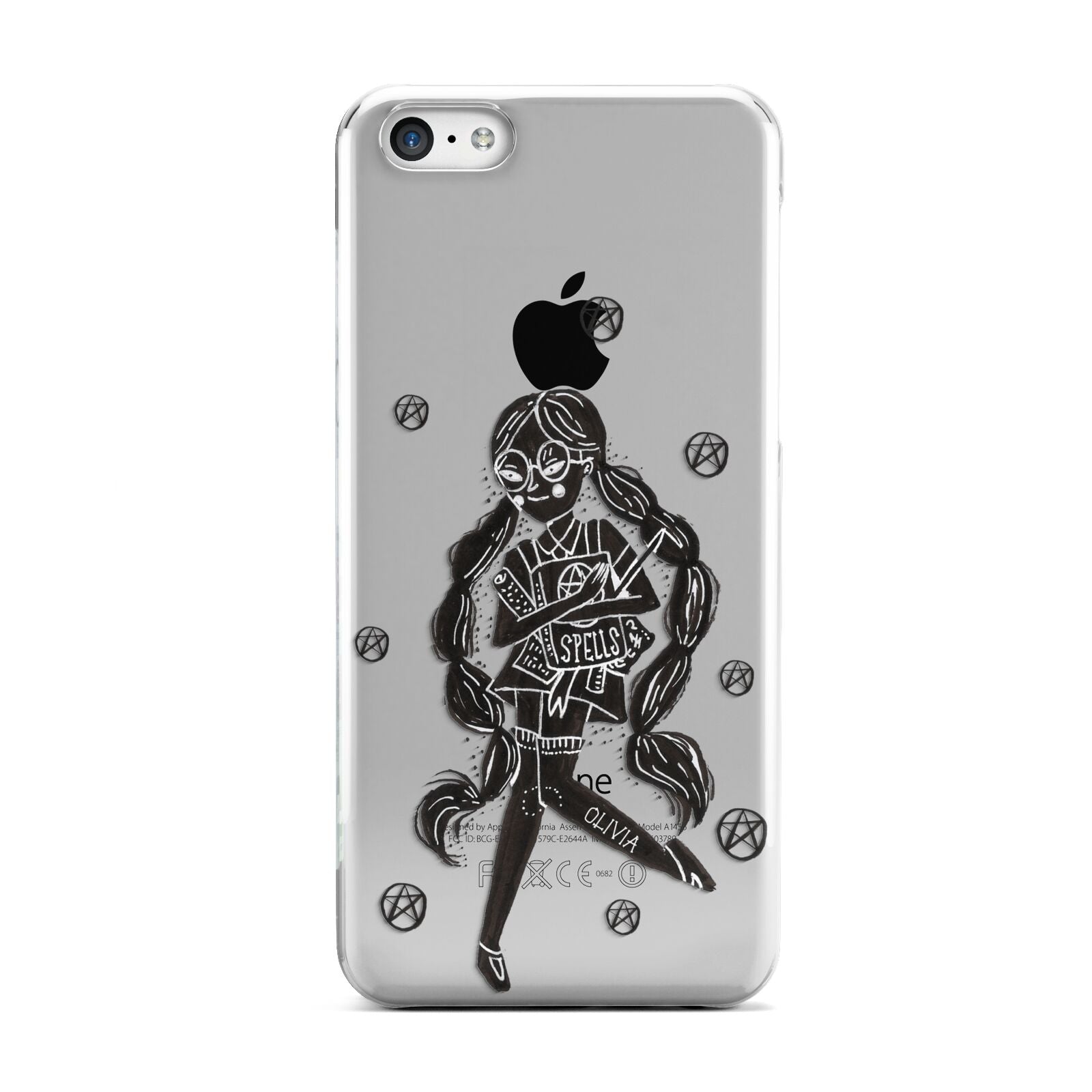 Spells Girl Halloween Personalised Apple iPhone 5c Case