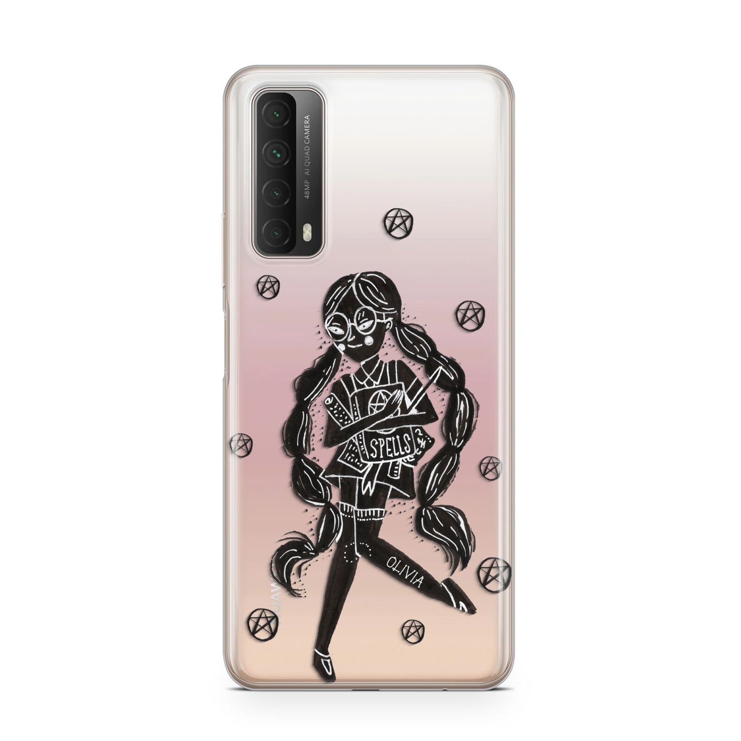 Spells Girl Halloween Personalised Huawei P Smart 2021