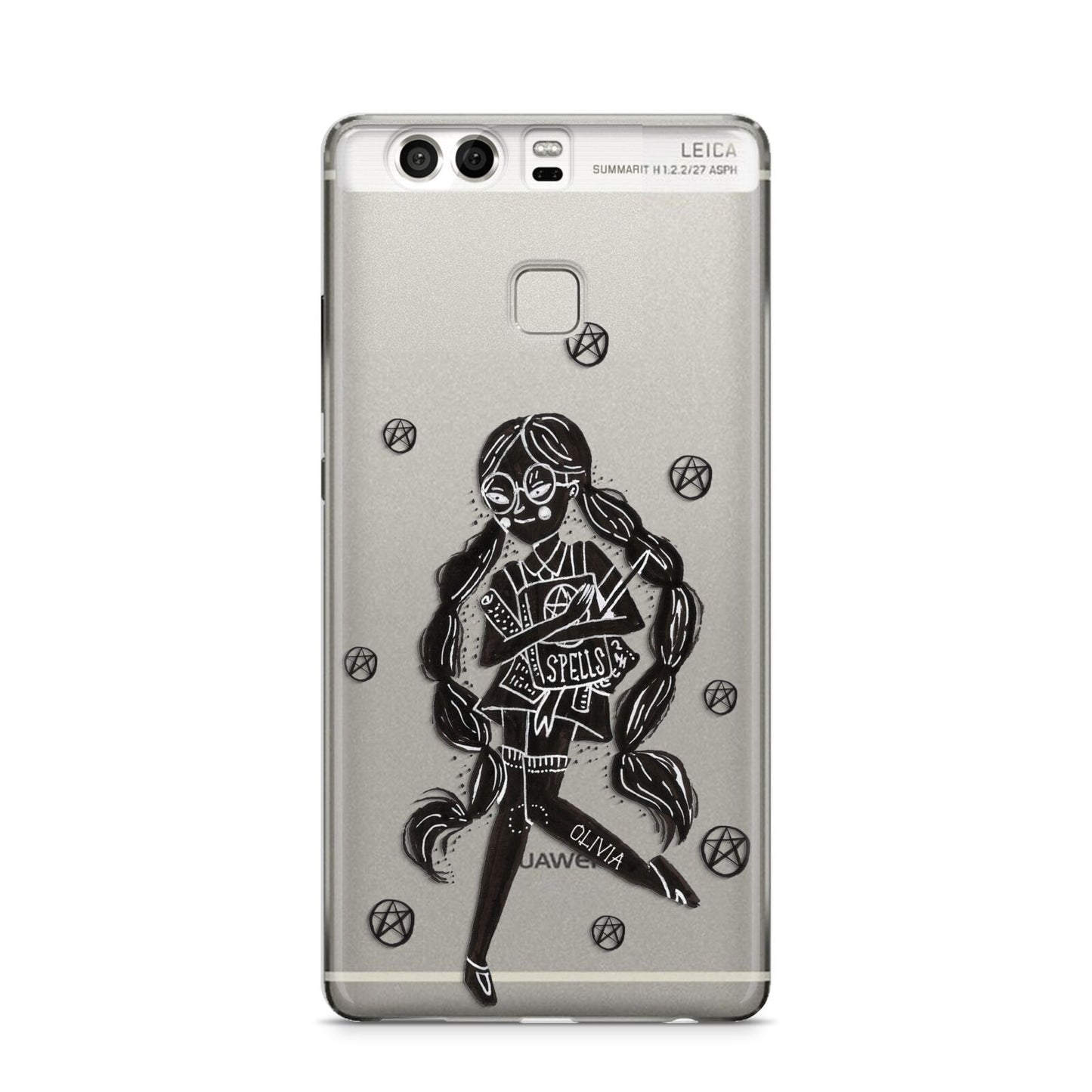 Spells Girl Halloween Personalised Huawei P9 Case