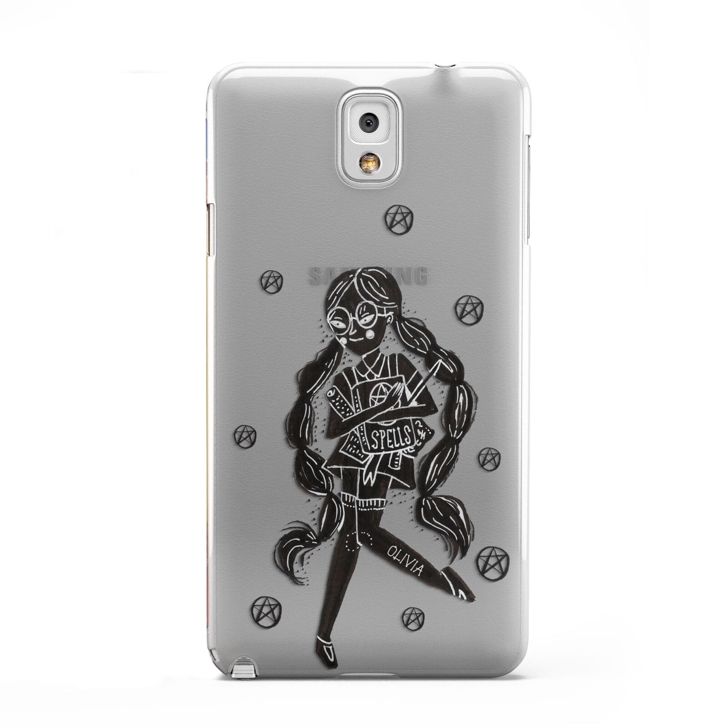 Spells Girl Halloween Personalised Samsung Galaxy Note 3 Case