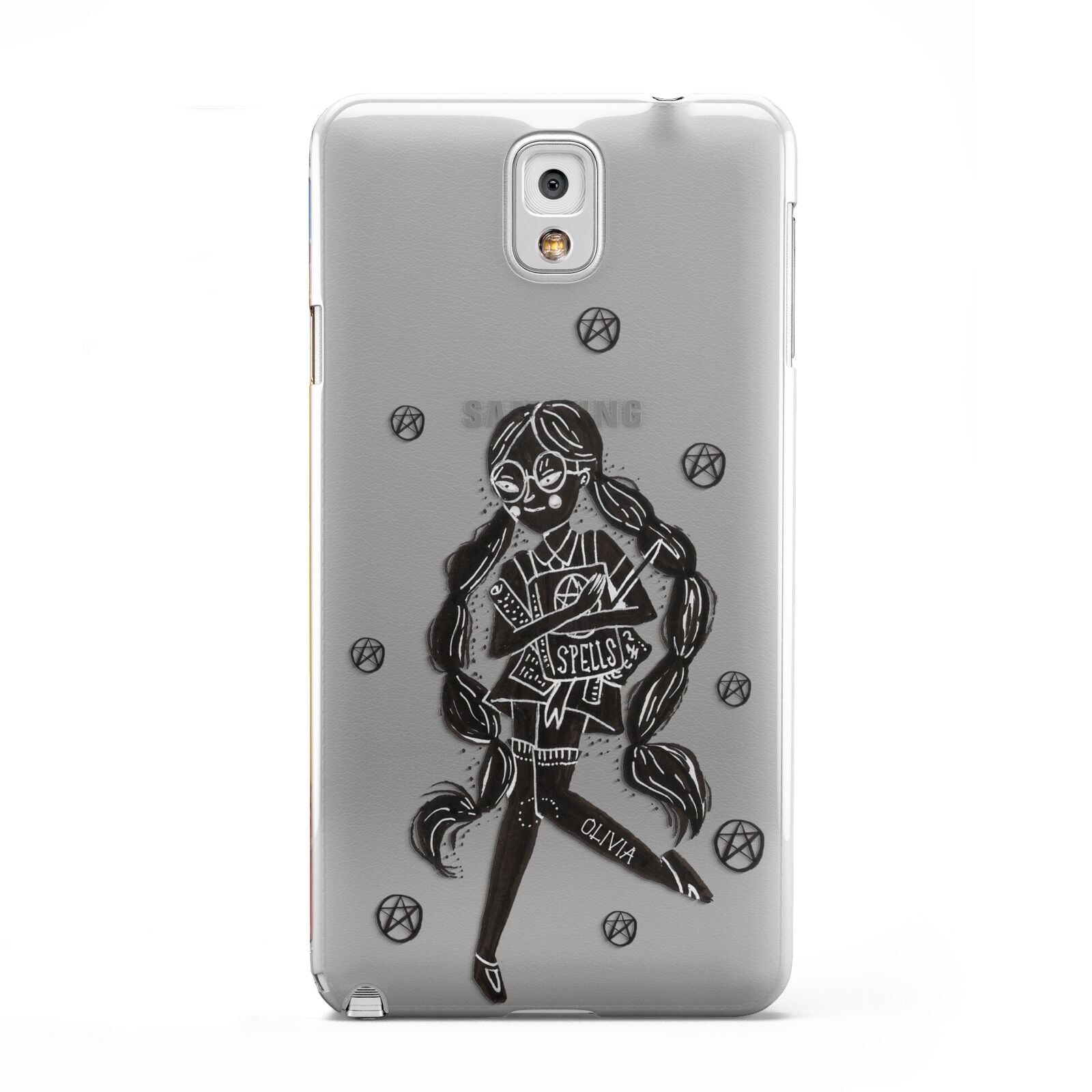 Spells Girl Halloween Personalised Samsung Galaxy Note 3 Case