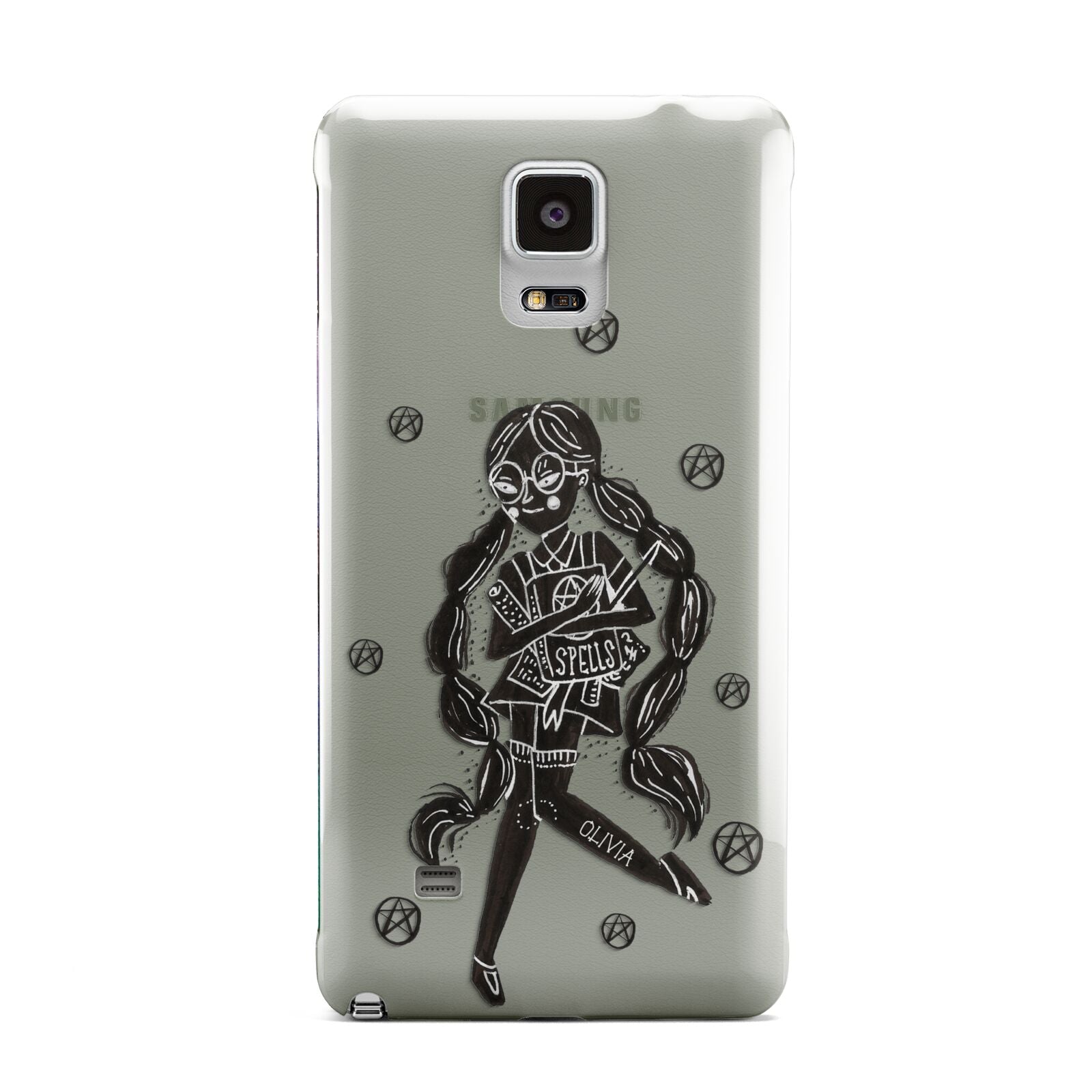 Spells Girl Halloween Personalised Samsung Galaxy Note 4 Case