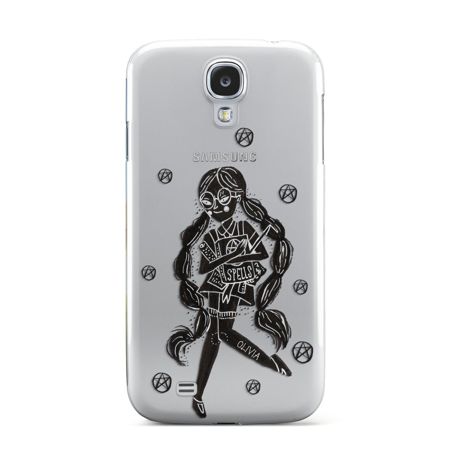 Spells Girl Halloween Personalised Samsung Galaxy S4 Case