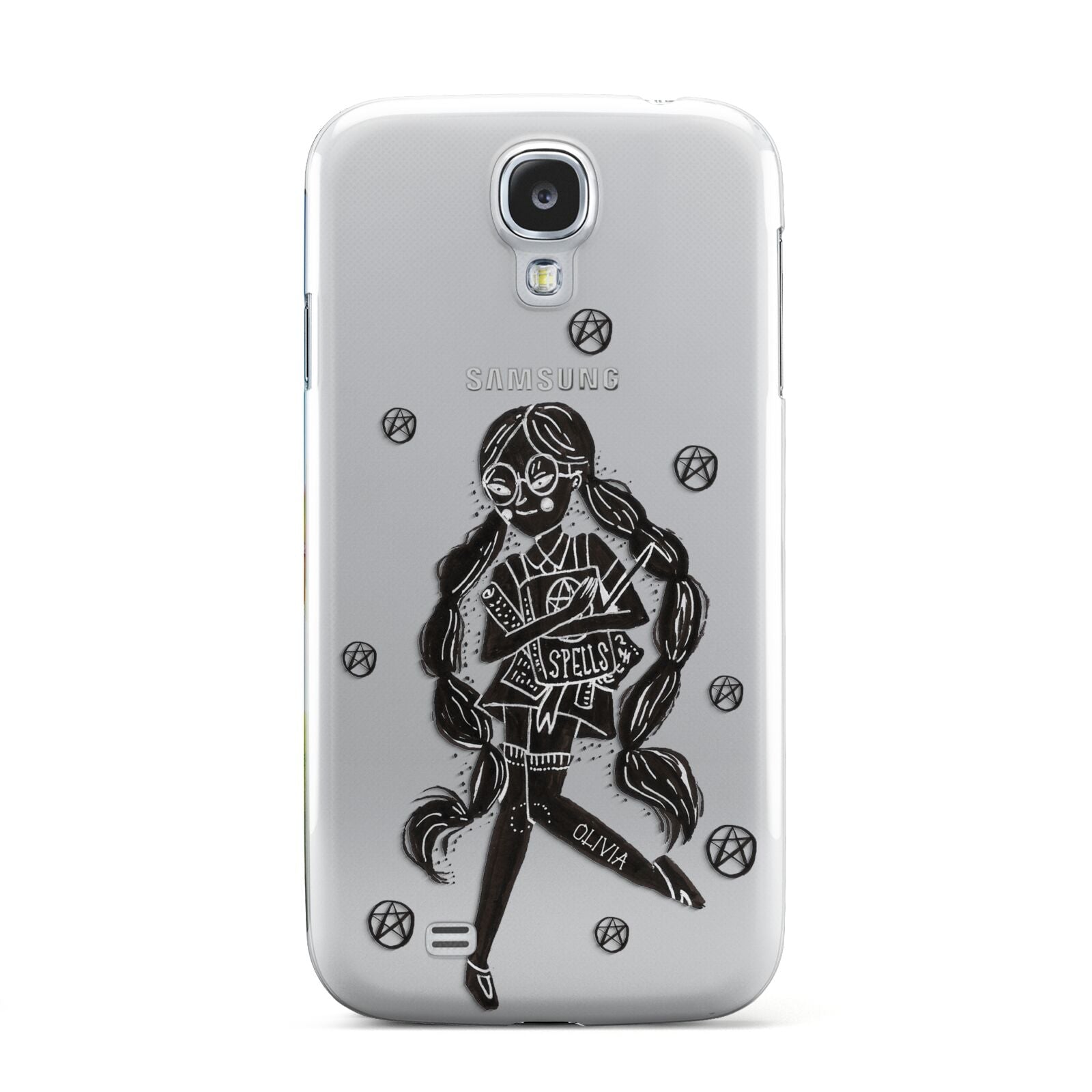 Spells Girl Halloween Personalised Samsung Galaxy S4 Case