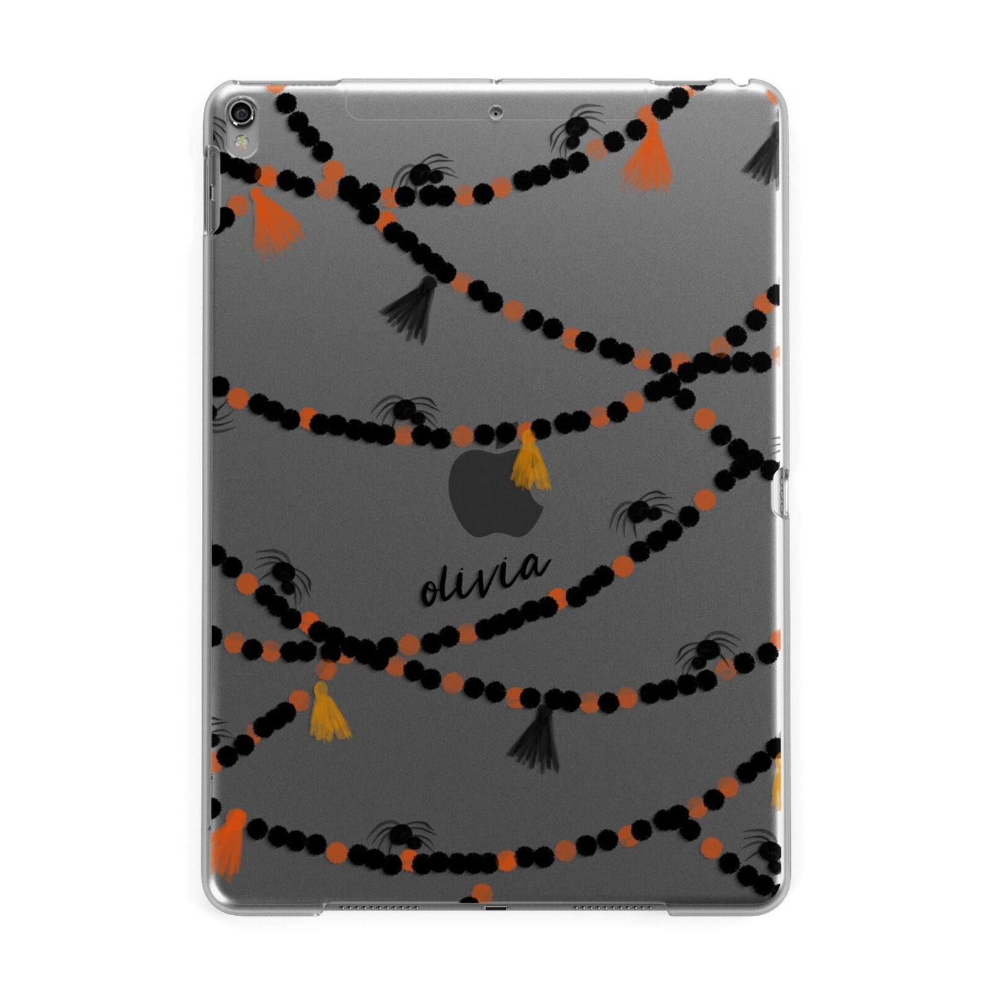 Spider Halloween Apple iPad Grey Case