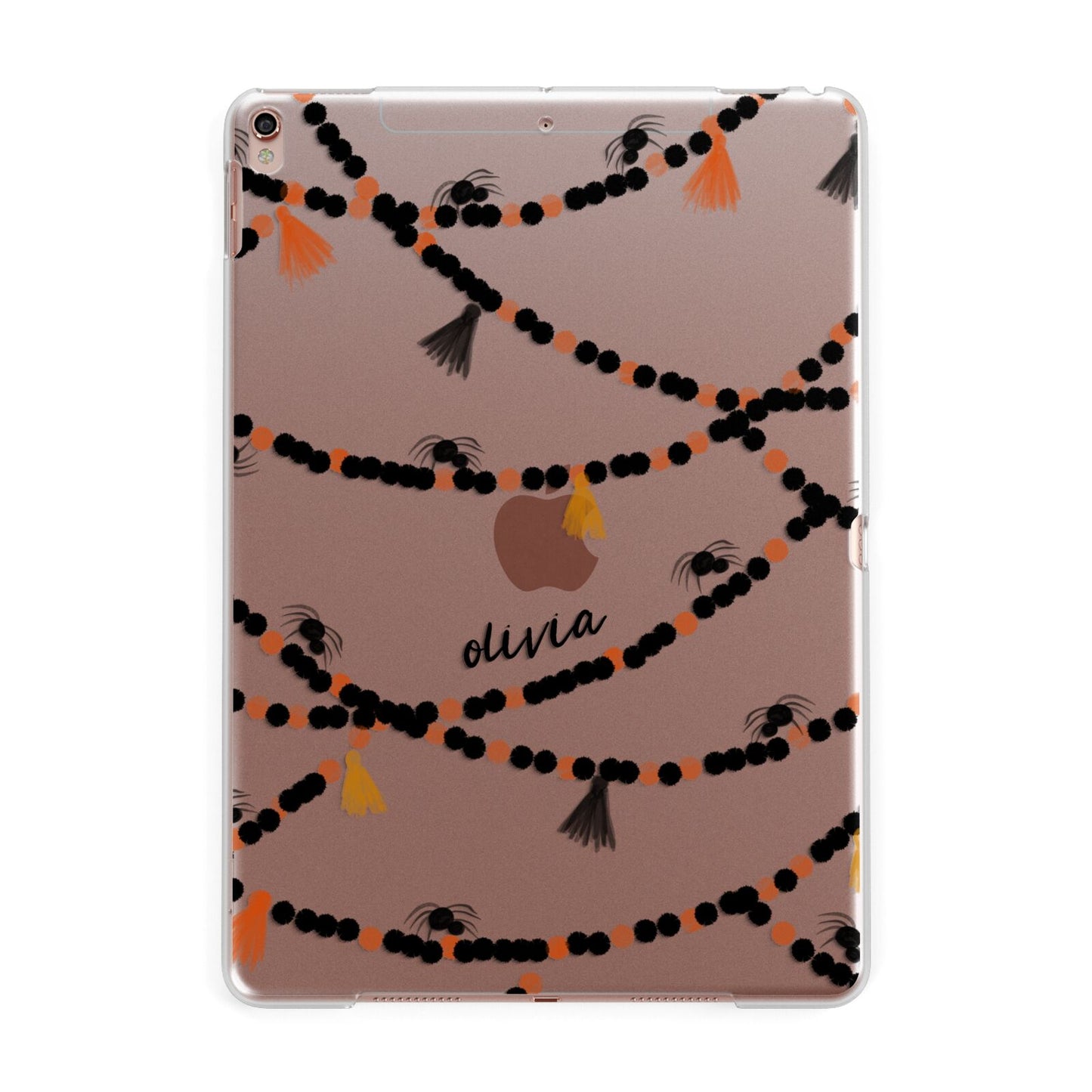 Spider Halloween Apple iPad Rose Gold Case