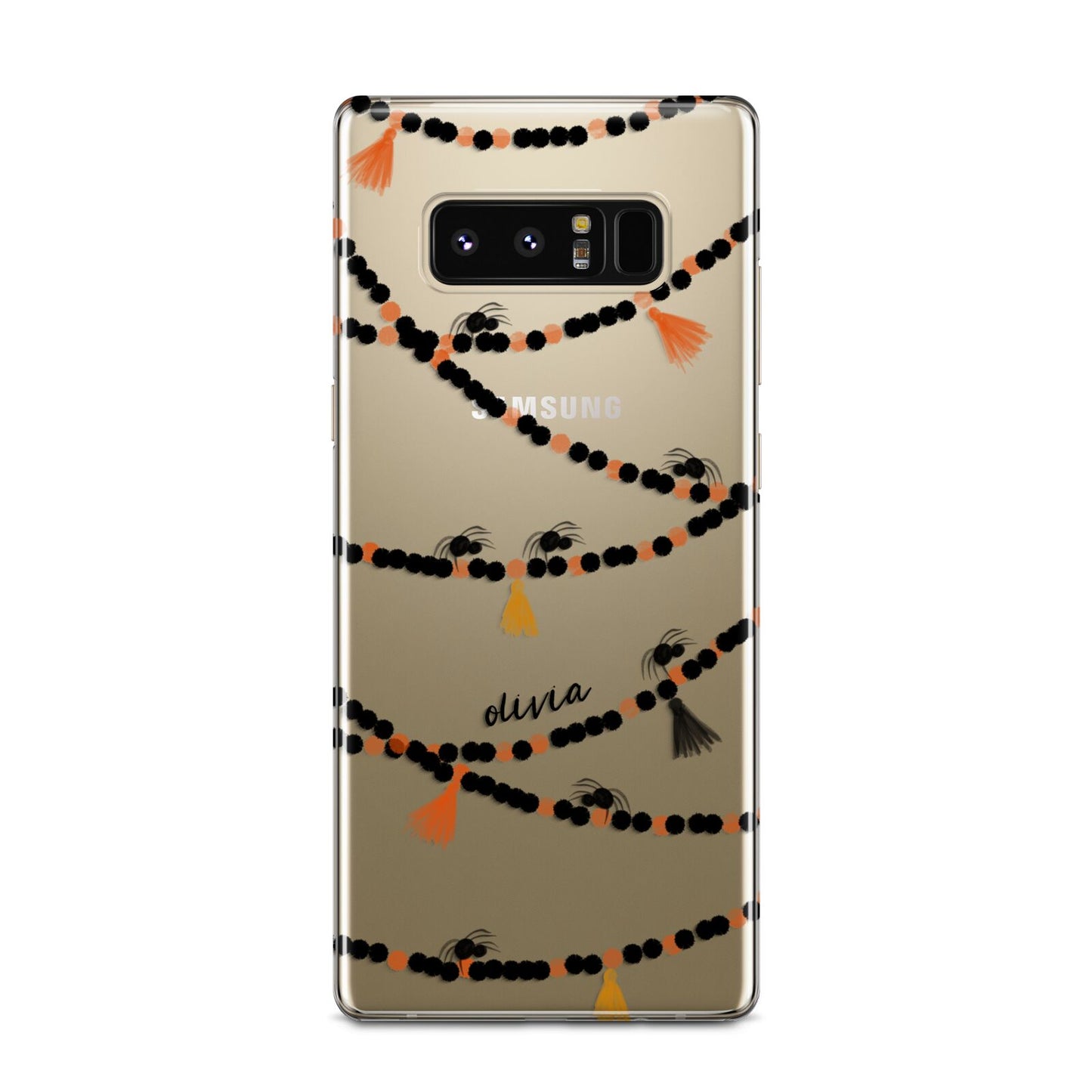 Spider Halloween Samsung Galaxy Note 8 Case