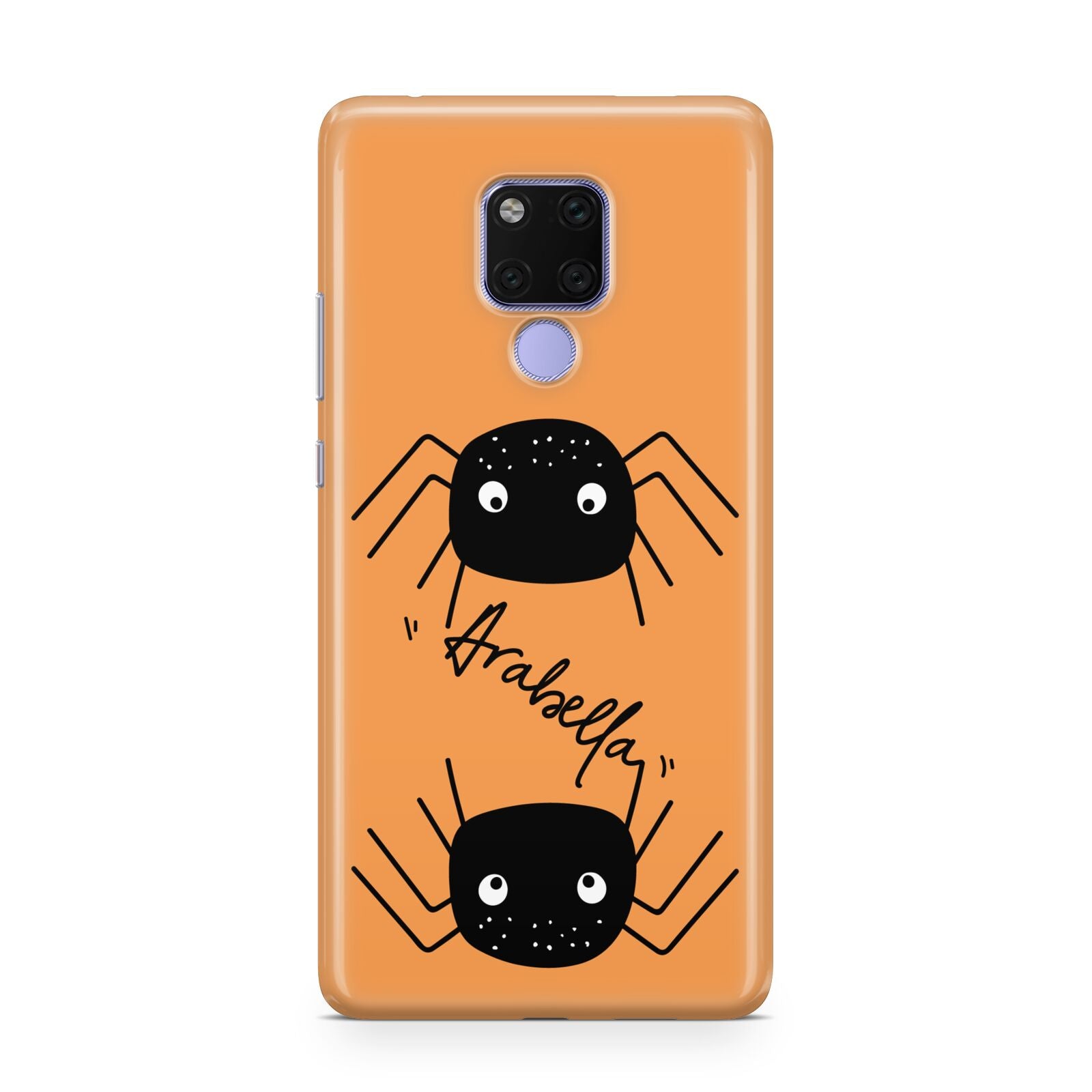 Spider Orange Personalised Huawei Mate 20X Phone Case