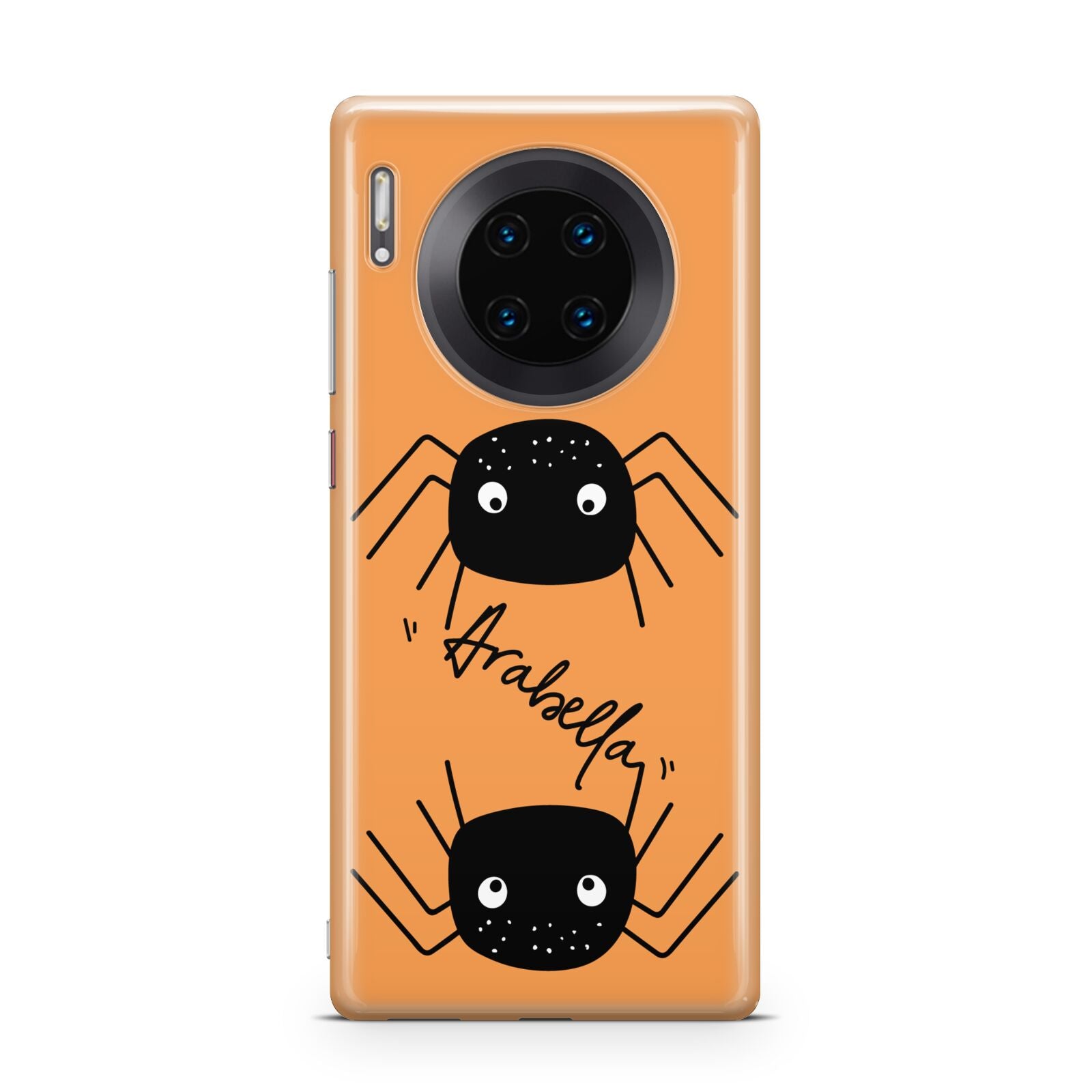 Spider Orange Personalised Huawei Mate 30 Pro Phone Case