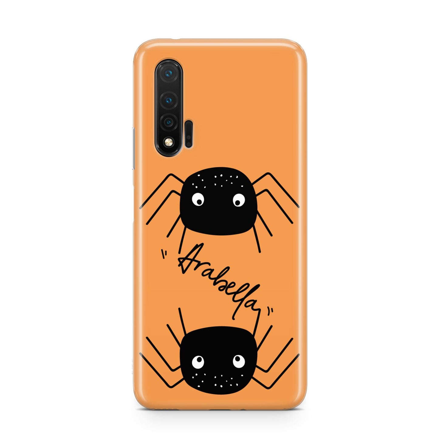 Spider Orange Personalised Huawei Nova 6 Phone Case