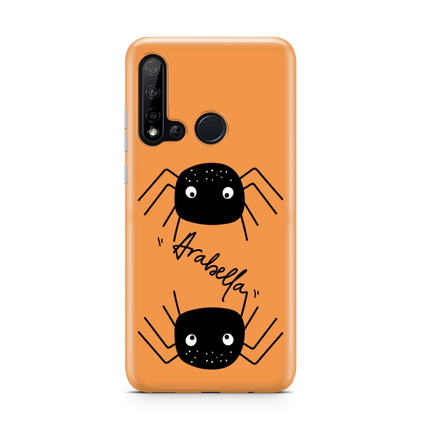 Spider Orange Personalised Huawei P20 Lite 5G Phone Case