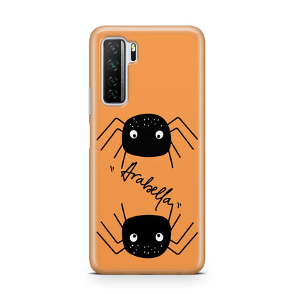 Spider Orange Personalised Huawei P40 Lite 5G Phone Case