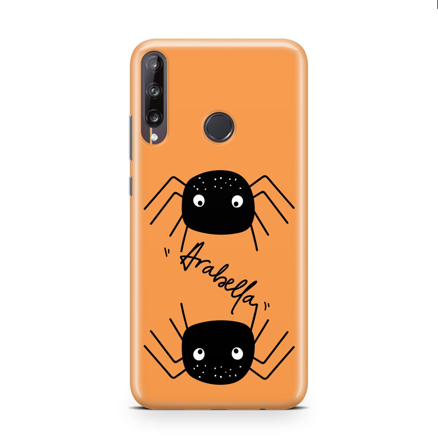 Spider Orange Personalised Huawei P40 Lite E Phone Case