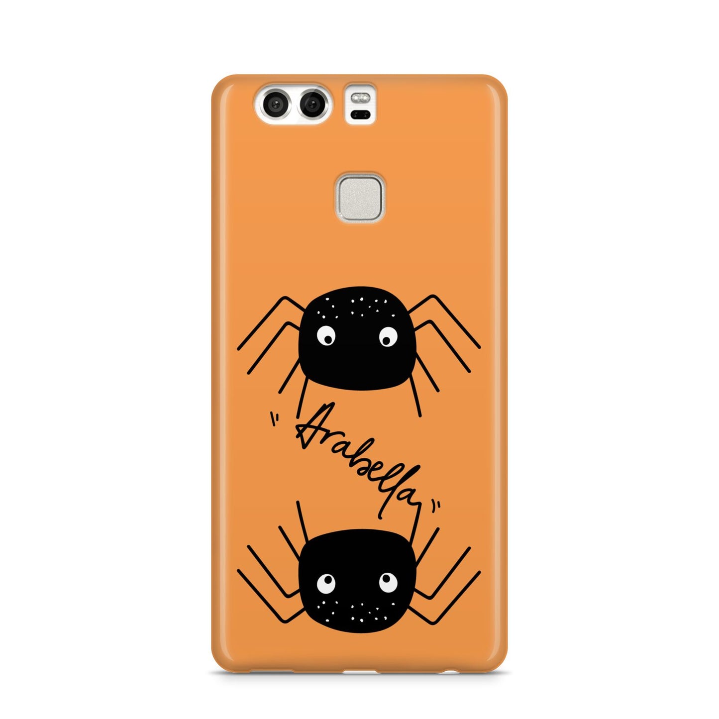 Spider Orange Personalised Huawei P9 Case