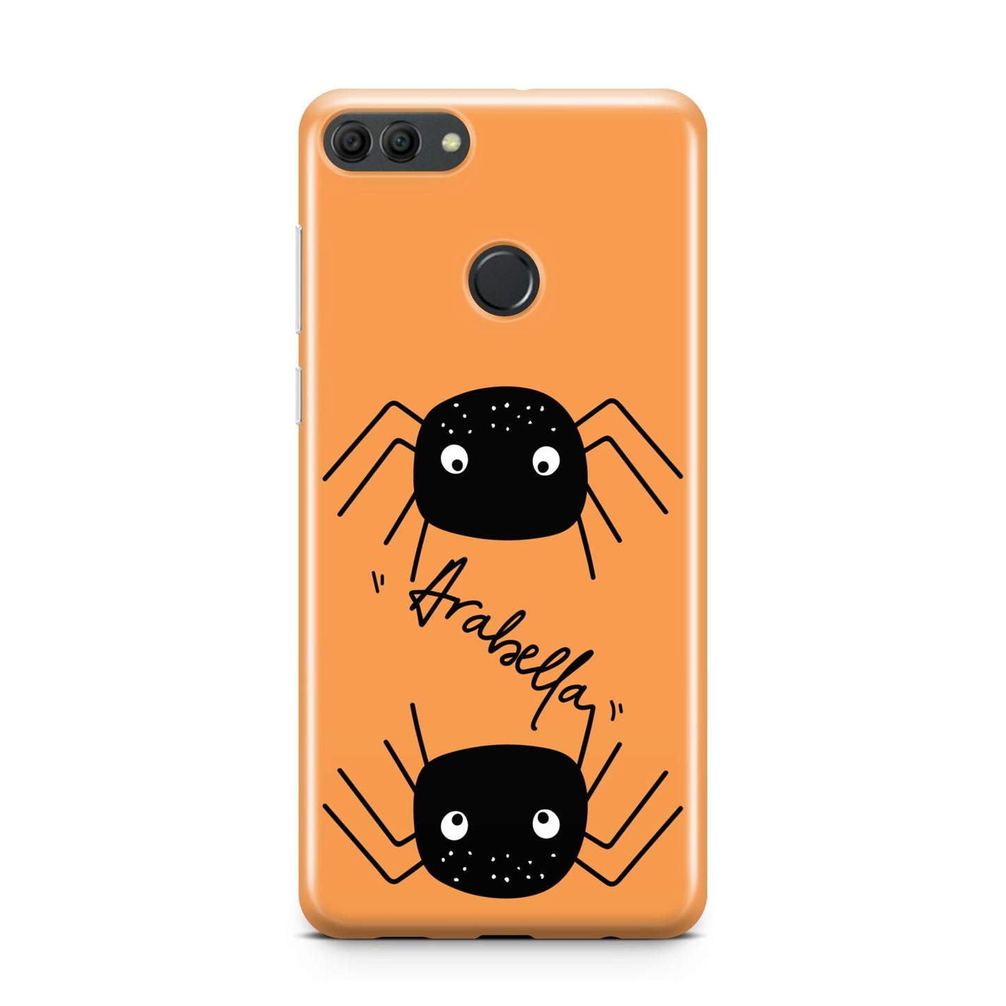 Spider Orange Personalised Huawei Y9 2018