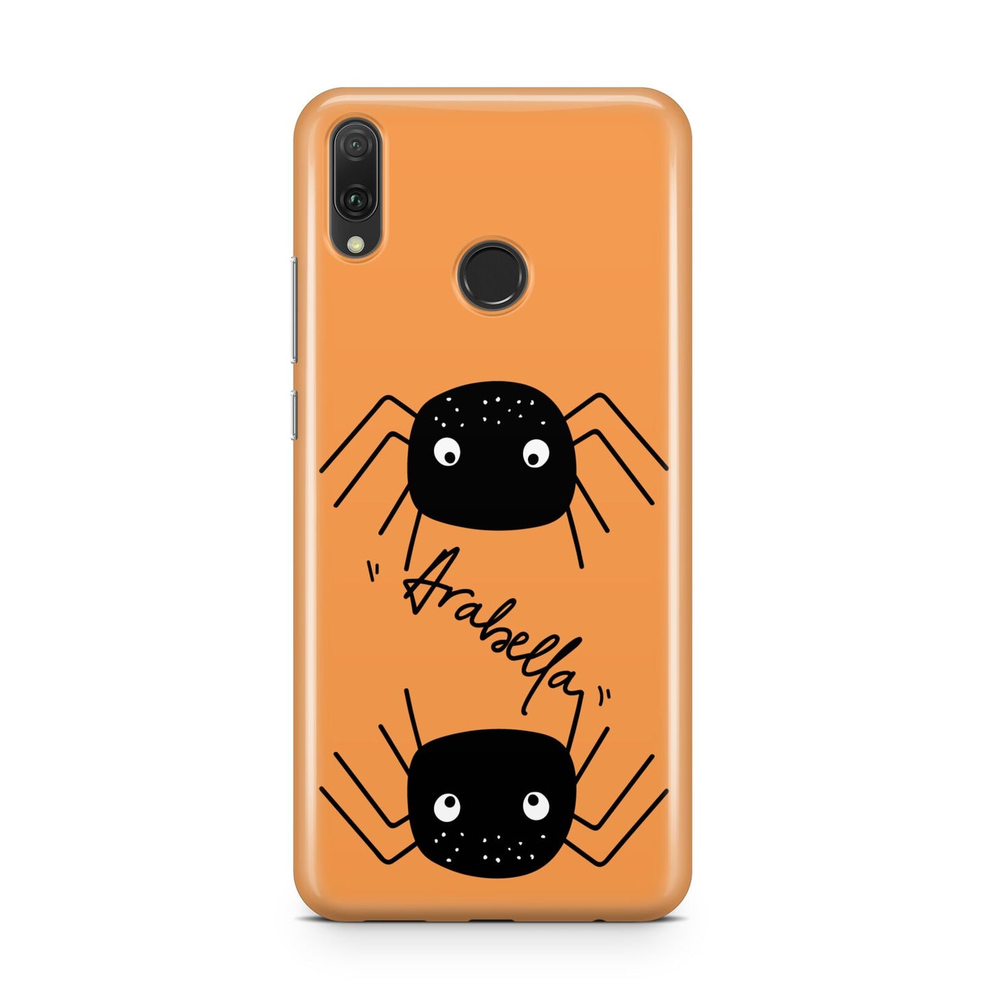 Spider Orange Personalised Huawei Y9 2019