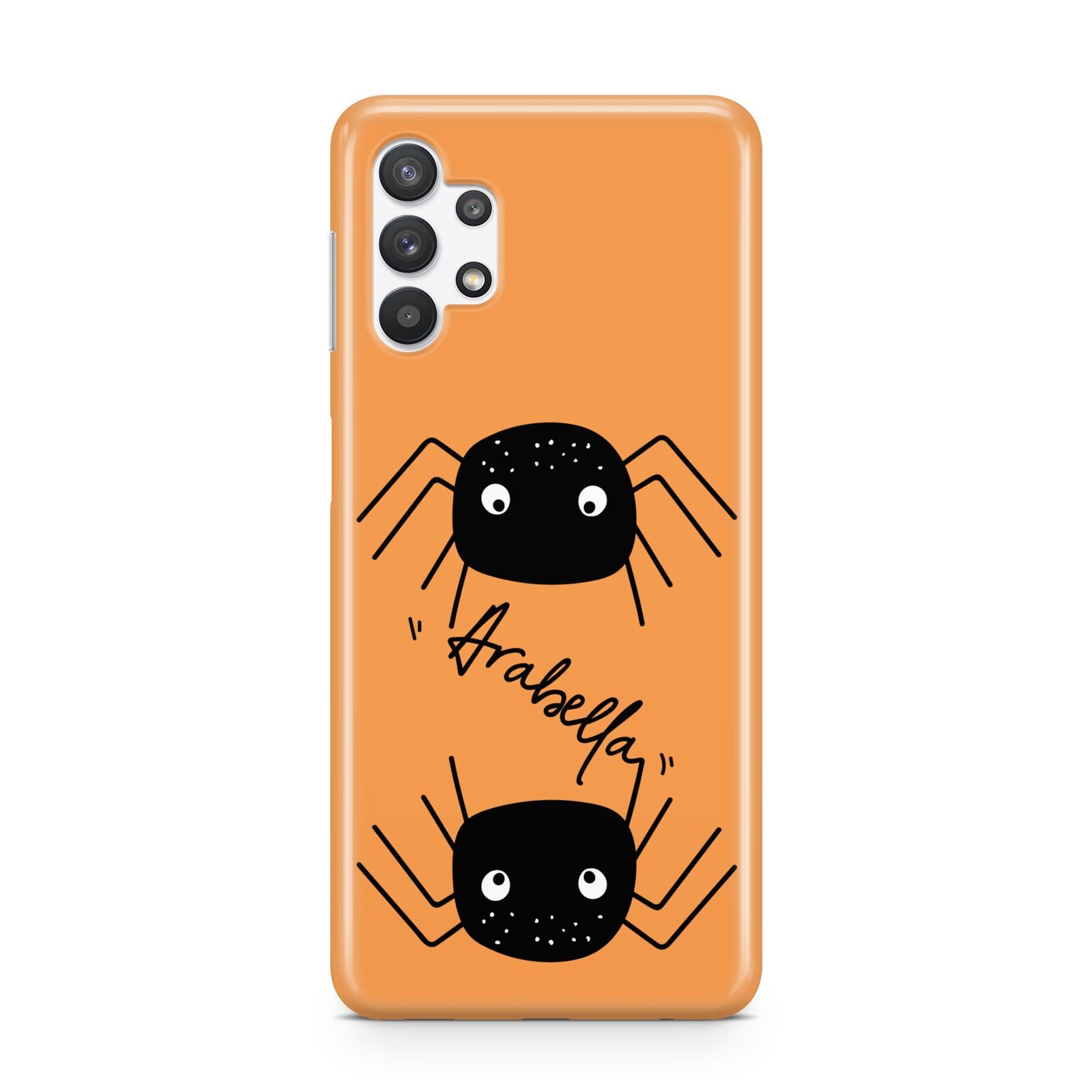 Spider Orange Personalised Samsung A32 5G Case