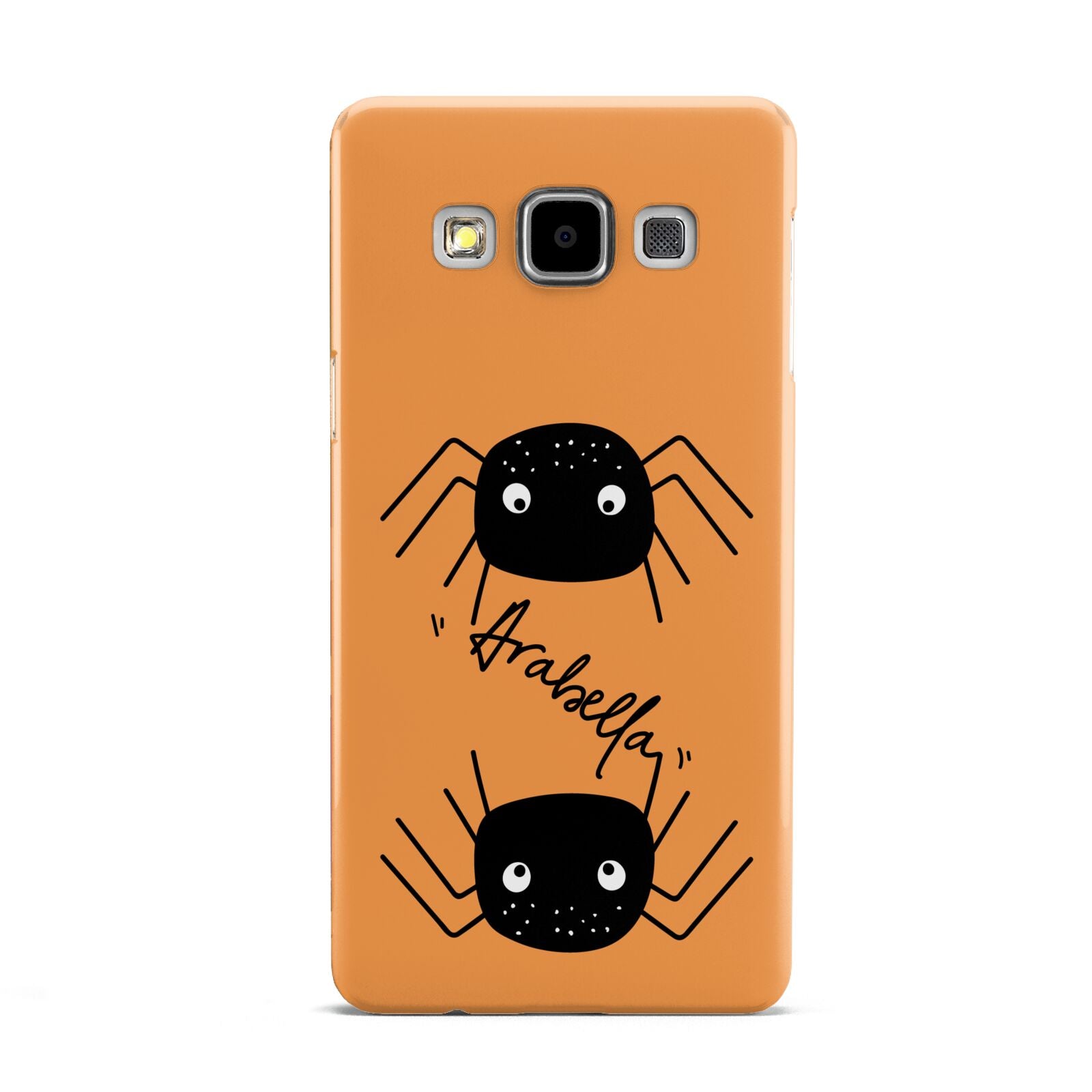 Spider Orange Personalised Samsung Galaxy A5 Case